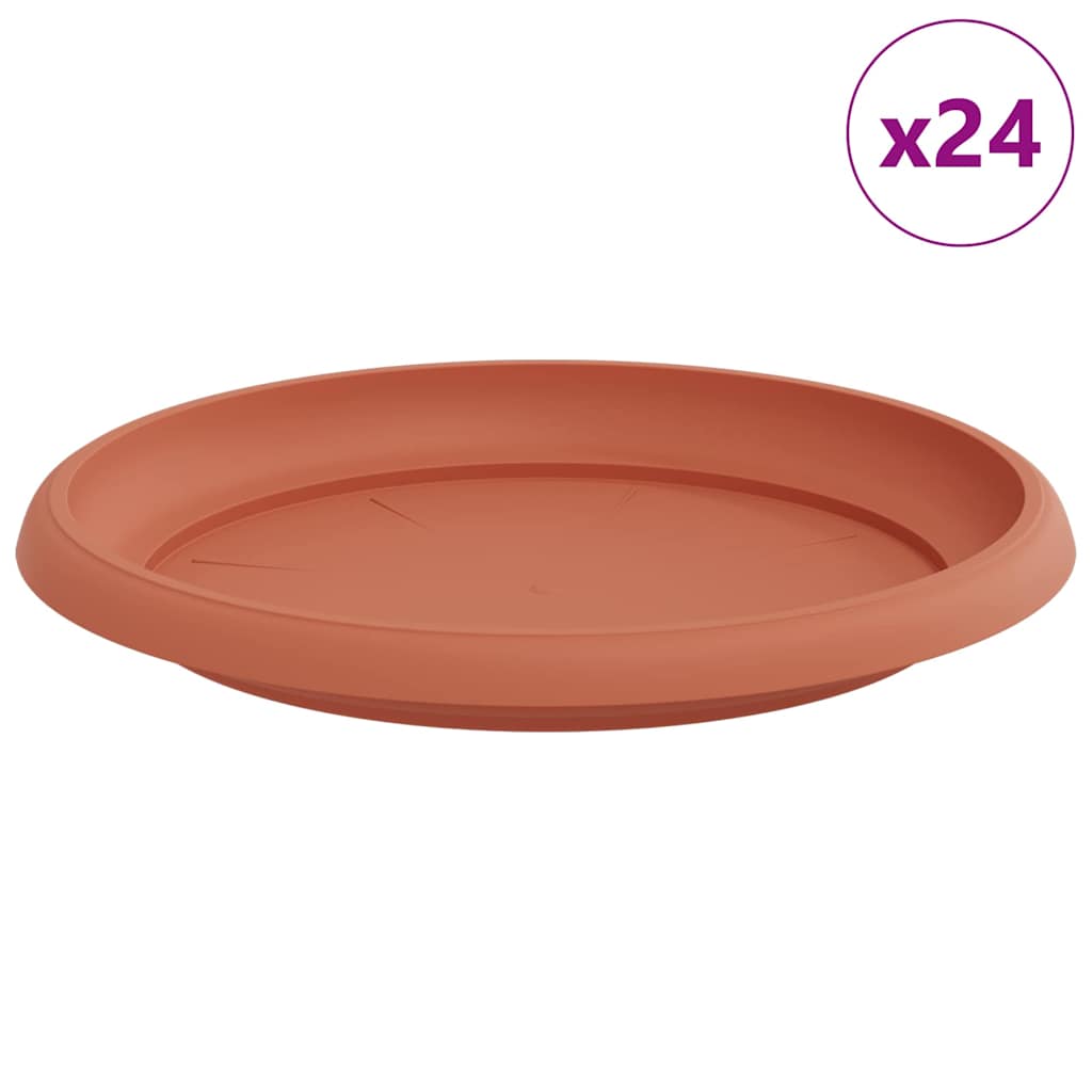 Ringikujuline Lilletaldrik 24 tk Kohviroosa Ø 21,5 x 2,5 cm