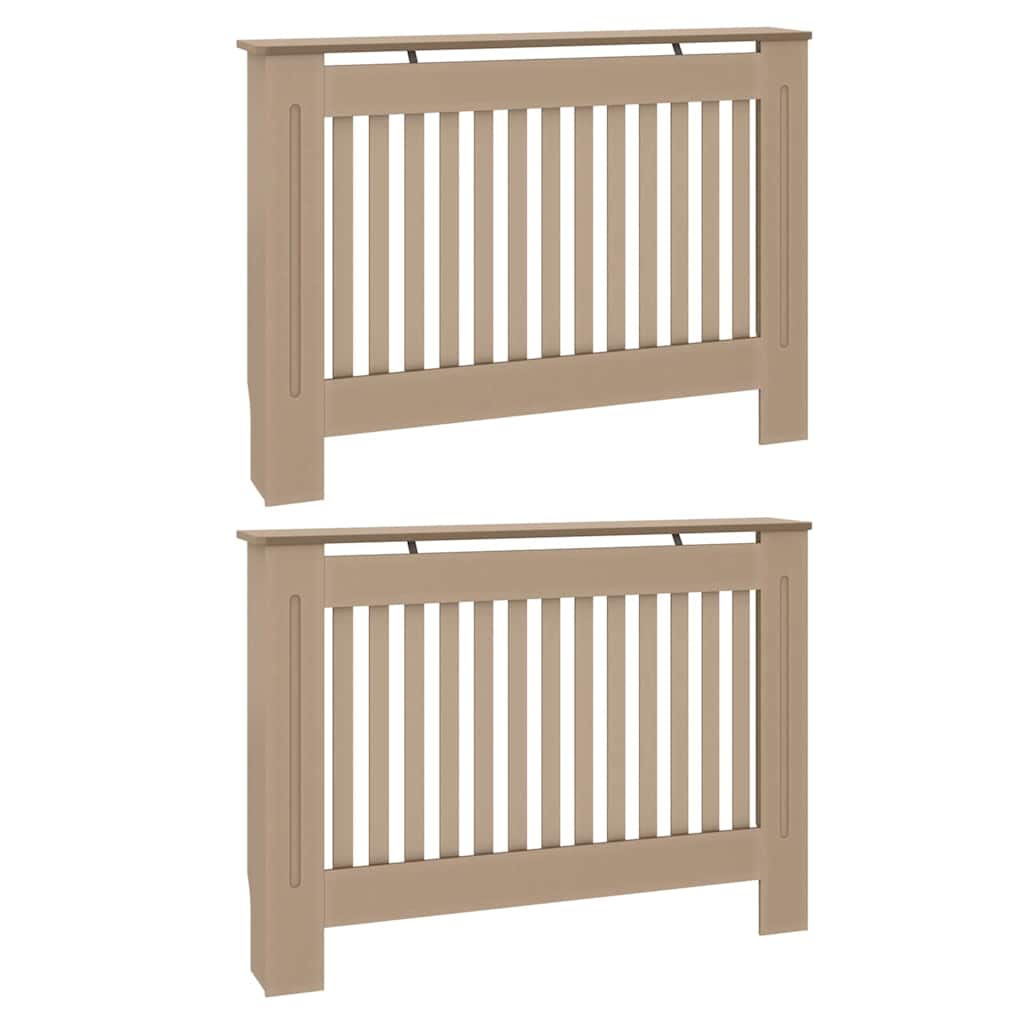 Radiaatori kate 2 tk Sonoma tamm 112 x 19 x 81,5 cm Tehispuit