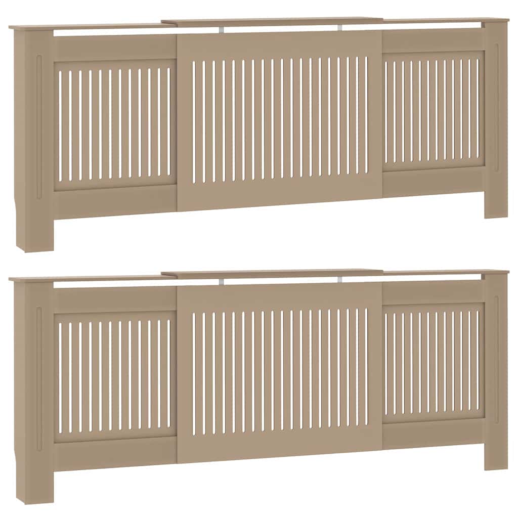 Radiaatori kate 2 tk Sonoma tamm 205 x 20,5 x 81,5 cm Tehispuit