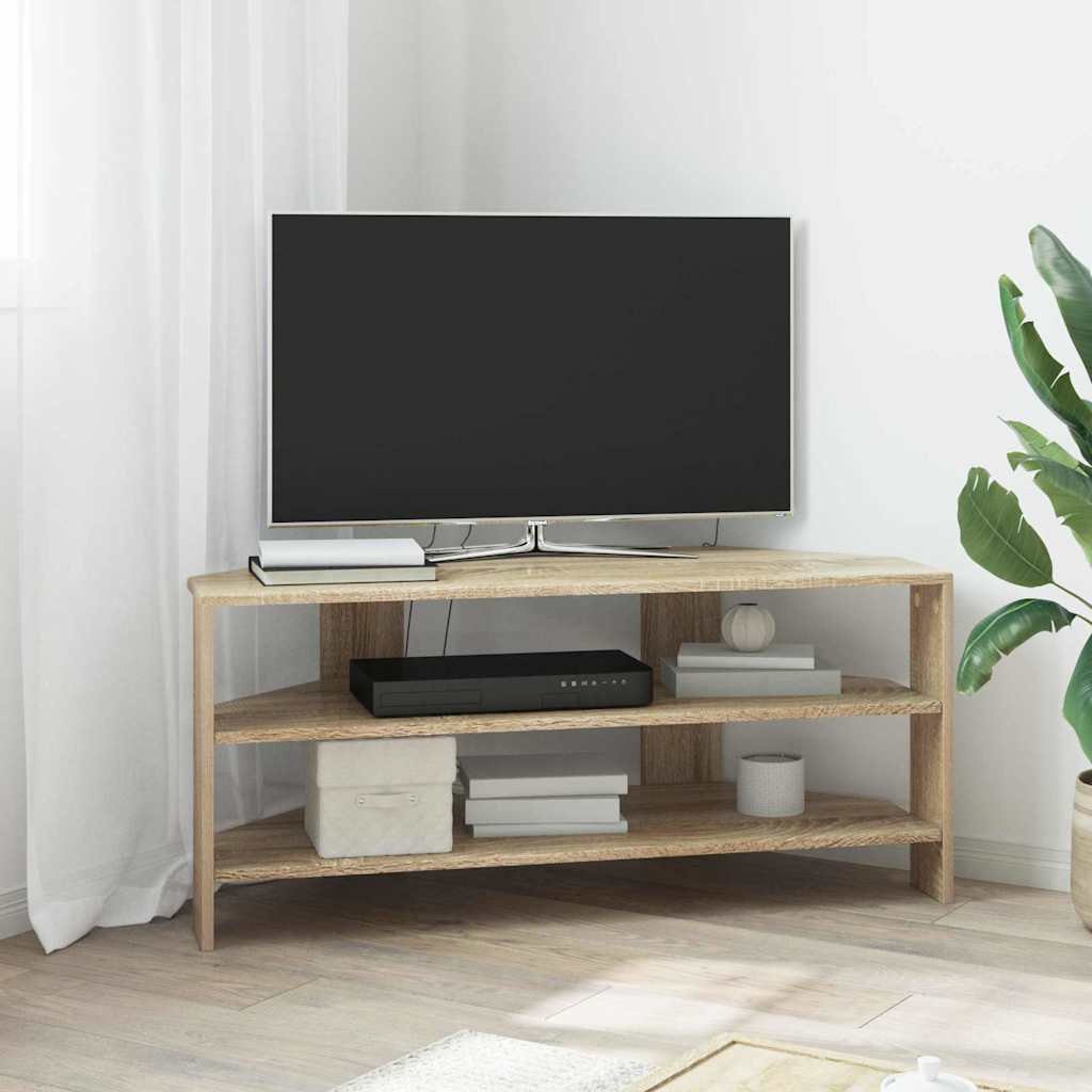 NurgakappTVjaoks 100 x 40,5 x 45 cm Sonoma tamm Tehispuit