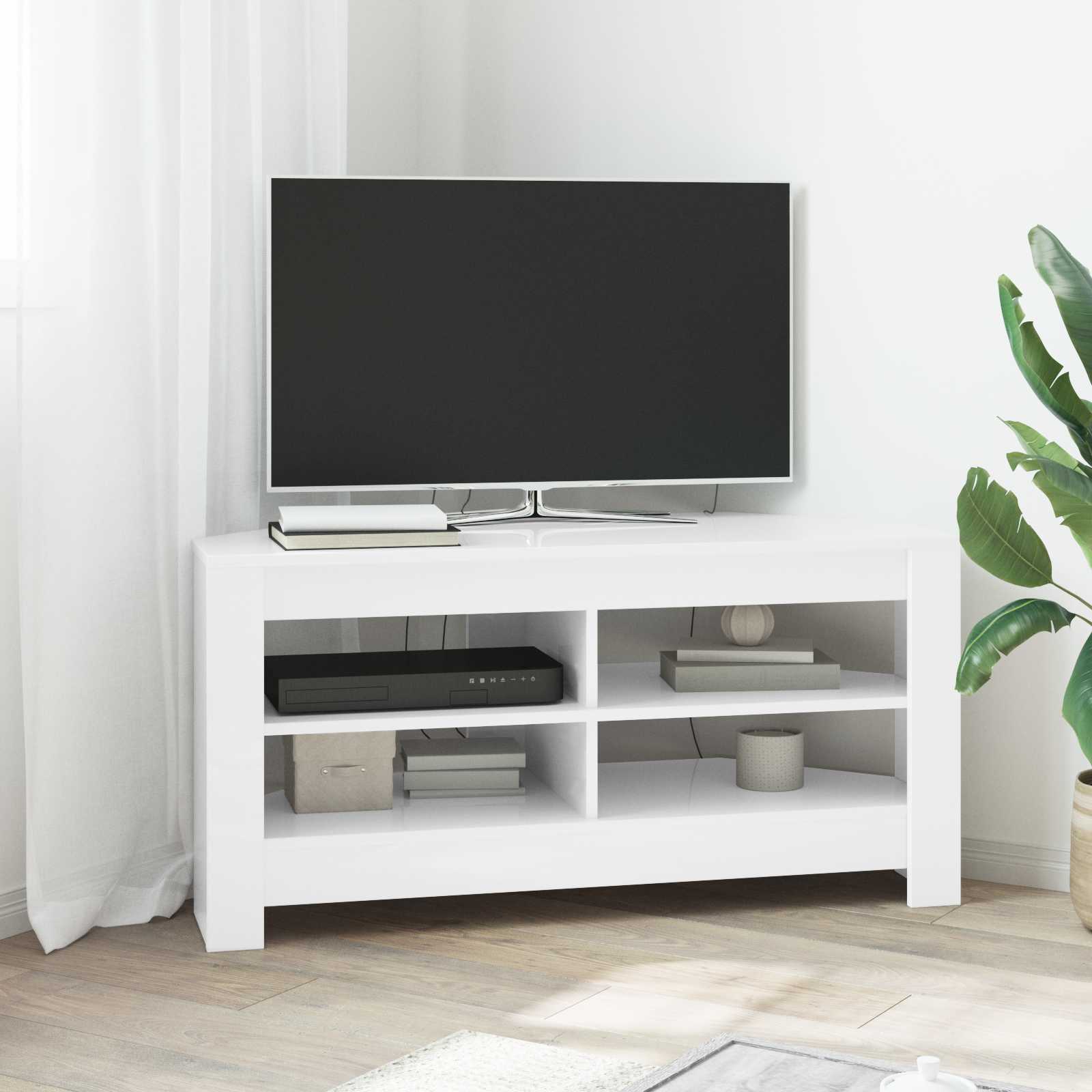 NurgakappTVjaoks 102 x 41 x 50 cm Valge