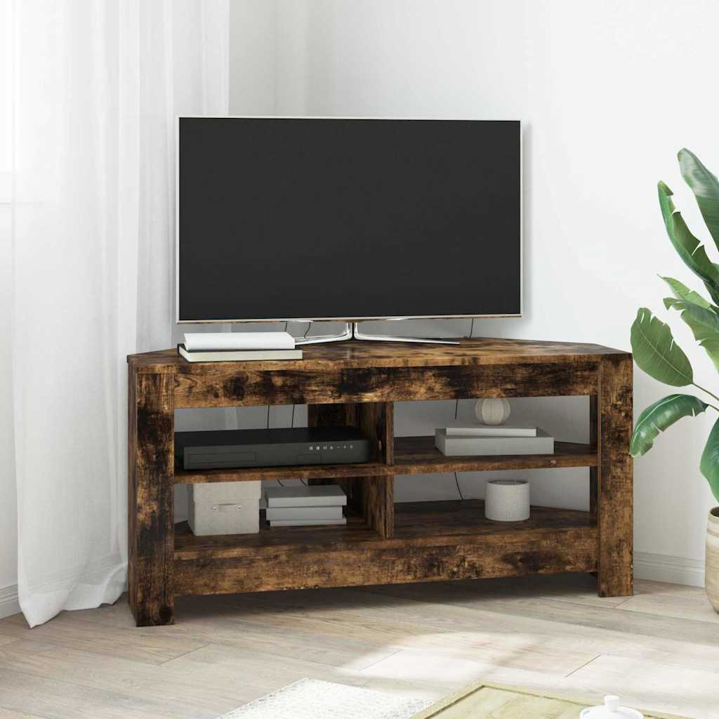 NurgakappTVjaoks 102 x 41 x 50 cm Suitsutatud tamm