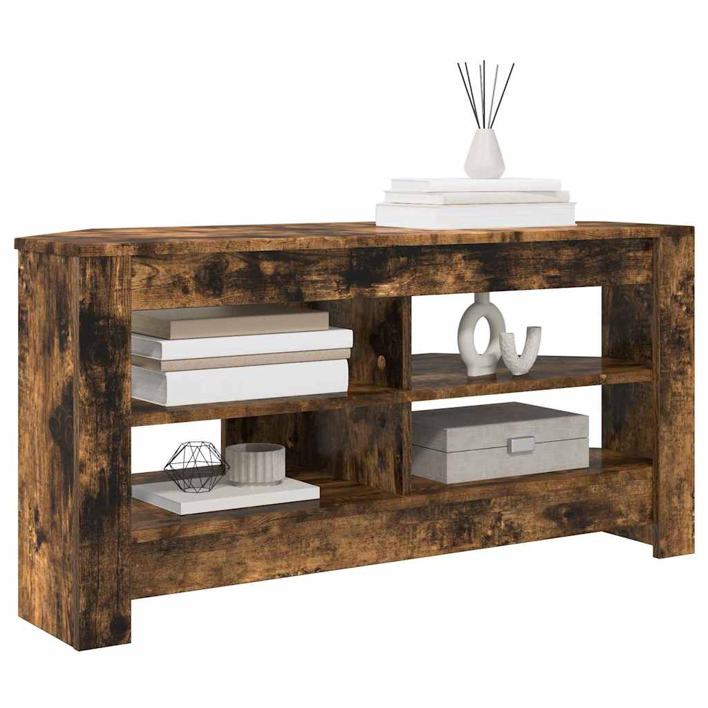 NurgakappTVjaoks 102 x 41 x 50 cm Suitsutatud tamm