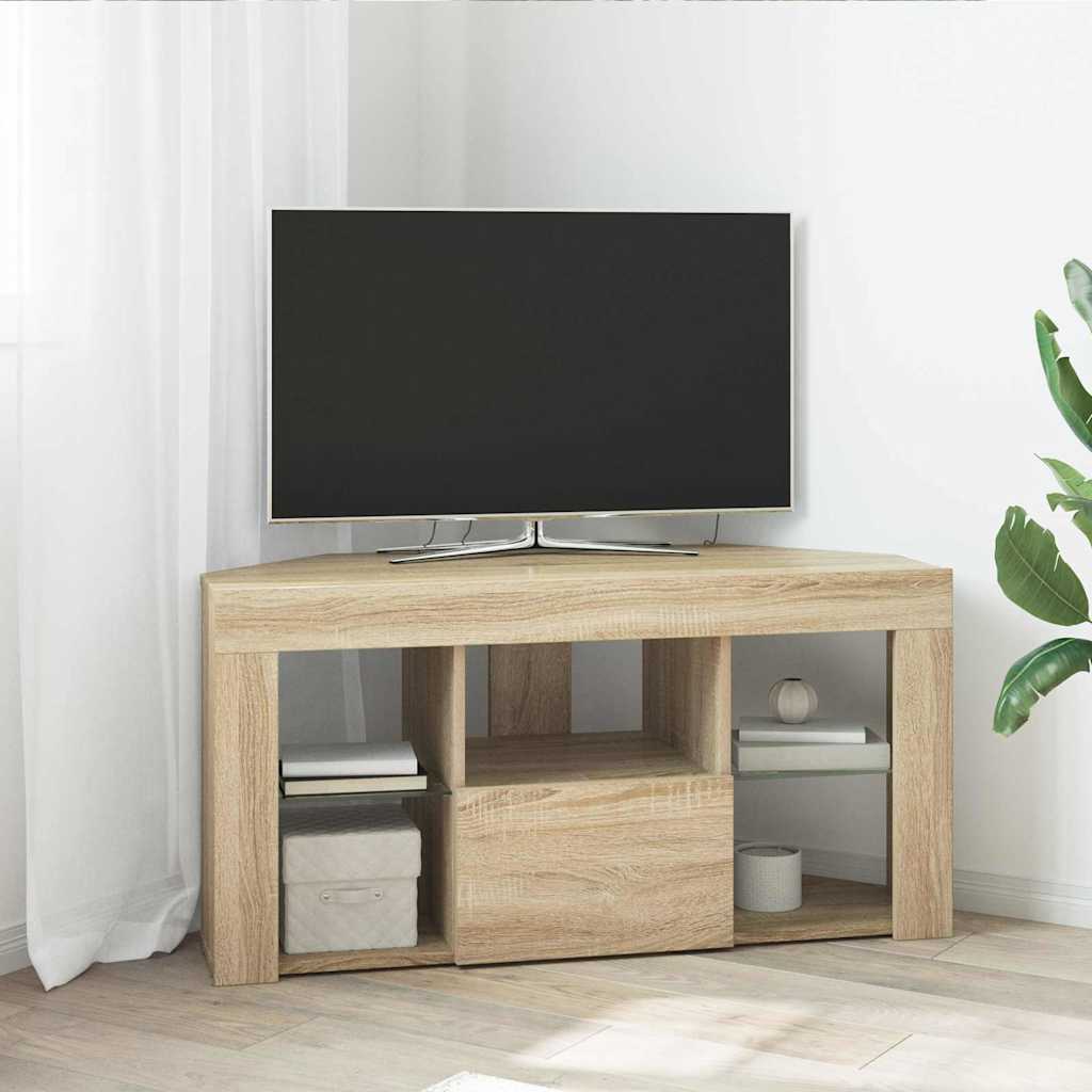 Nurgas LED TV kapp 100 x 40 x 50 cm Sonoma tamm Tehispuit