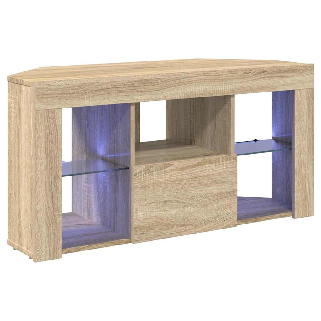 Nurgas LED TV kapp 100 x 40 x 50 cm Sonoma tamm Tehispuit