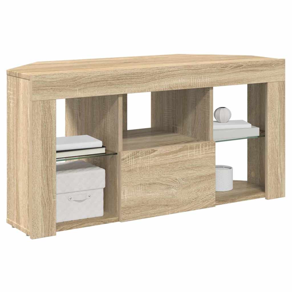 Nurgas LED TV kapp 100 x 40 x 50 cm Sonoma tamm Tehispuit