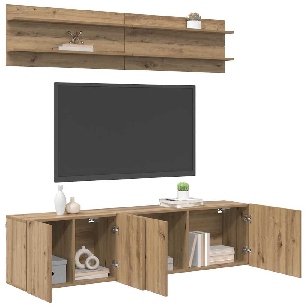 TV Üksused 6 tk käsitöötamm Tehispuit