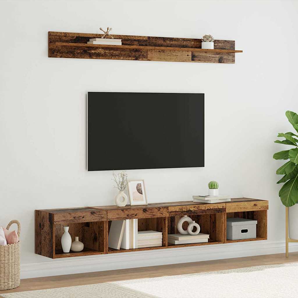 TV seinakapikomplekt 5 tk Vana puit