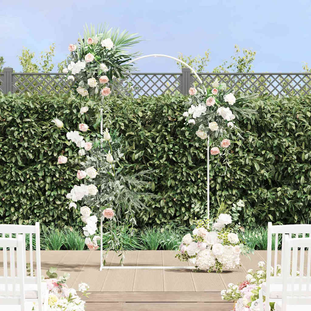 Pulma kaar Valge 100 x 39 x 200 cm Teras