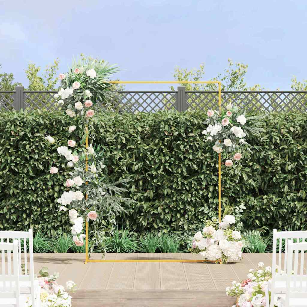 Pulma kaar Kuldne 150 x 49,5 x 200 cm Teras