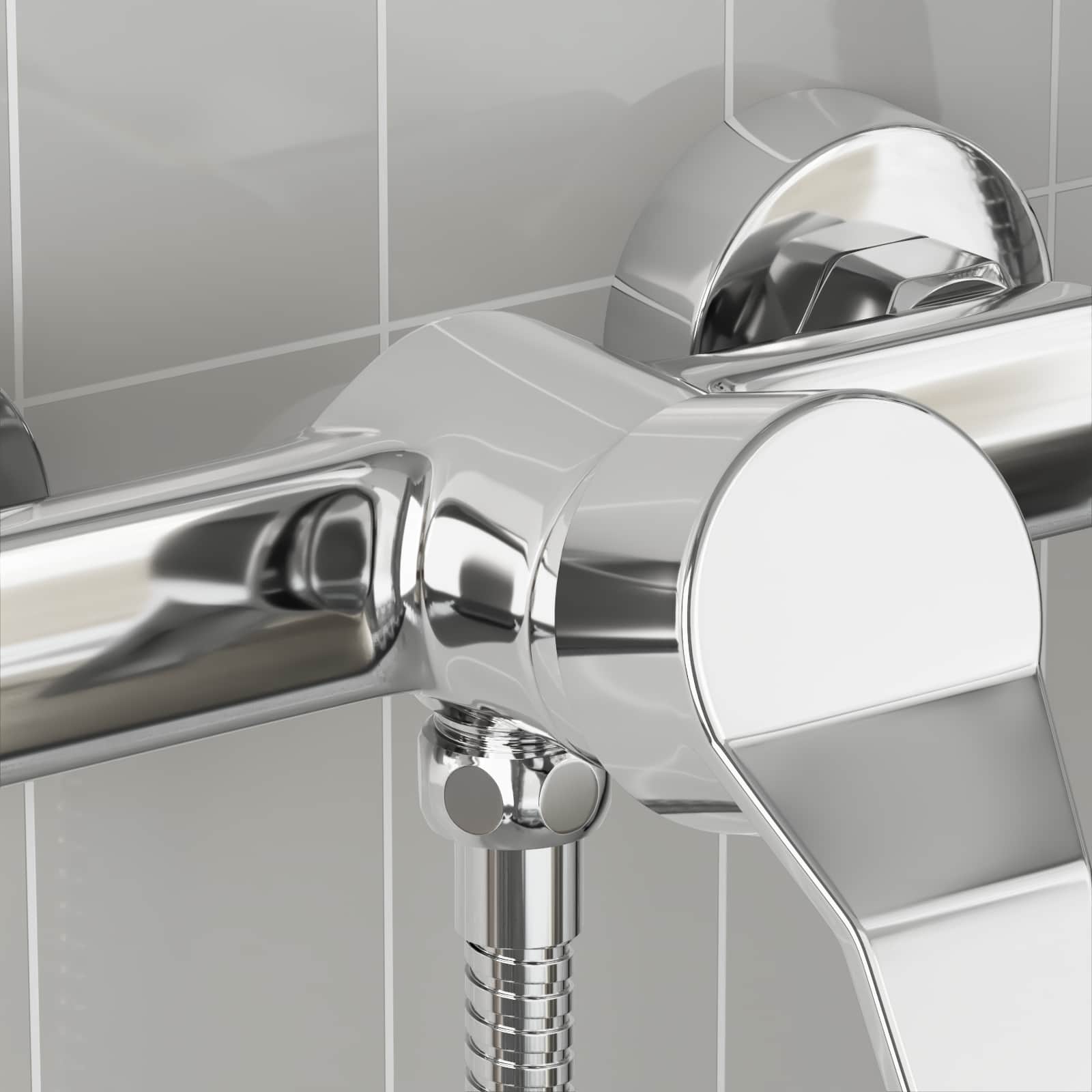Duši segisti kraan Kroom G 1 / 2 tolli Messing