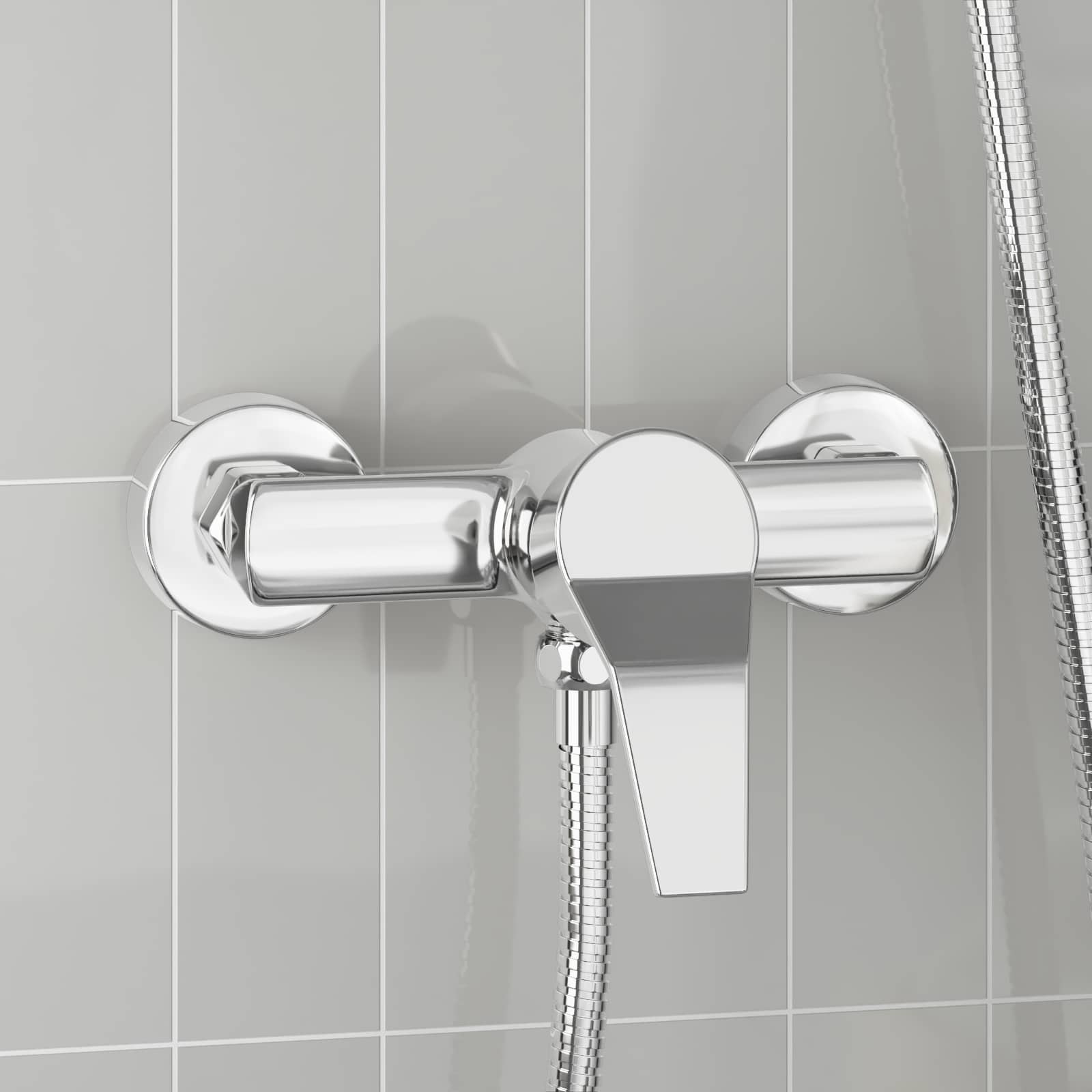 Duši segisti kraan Kroom G 1 / 2 tolli Messing