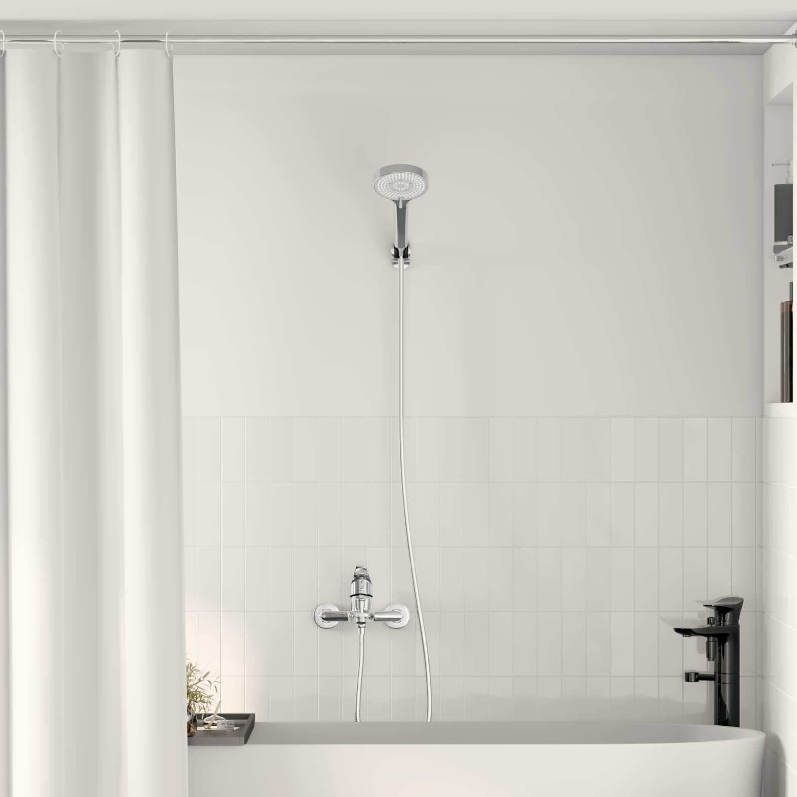 Dušipea Komplekt Kroom G 1/2 tolli