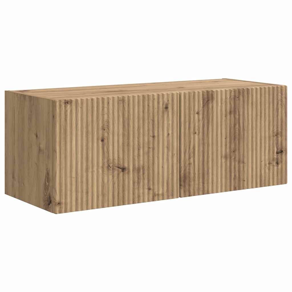 TV Seina Kapp 78,5 x 30 x 29,5 cm Artisan tamm Tehispuit