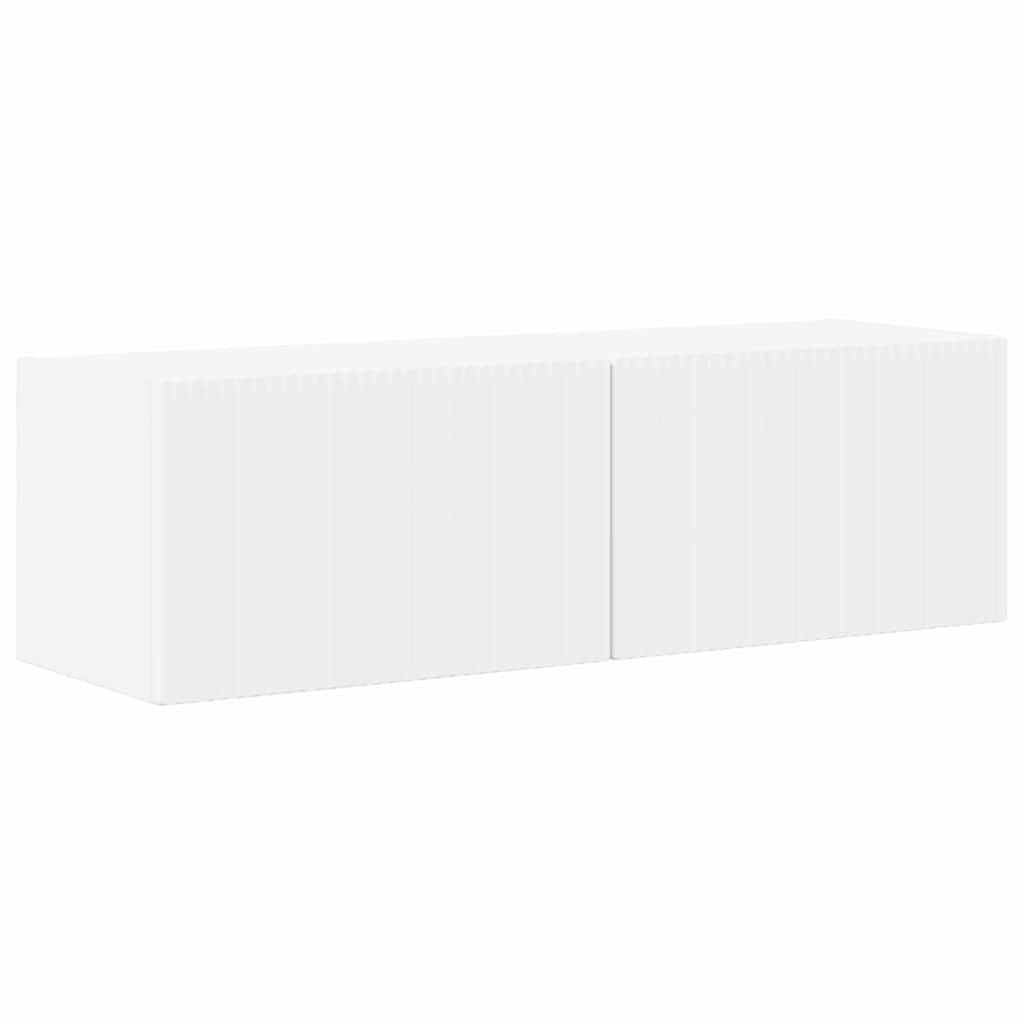 TV Seina Kapp 98 x 31 x 29,5 cm Valge Tehispuit