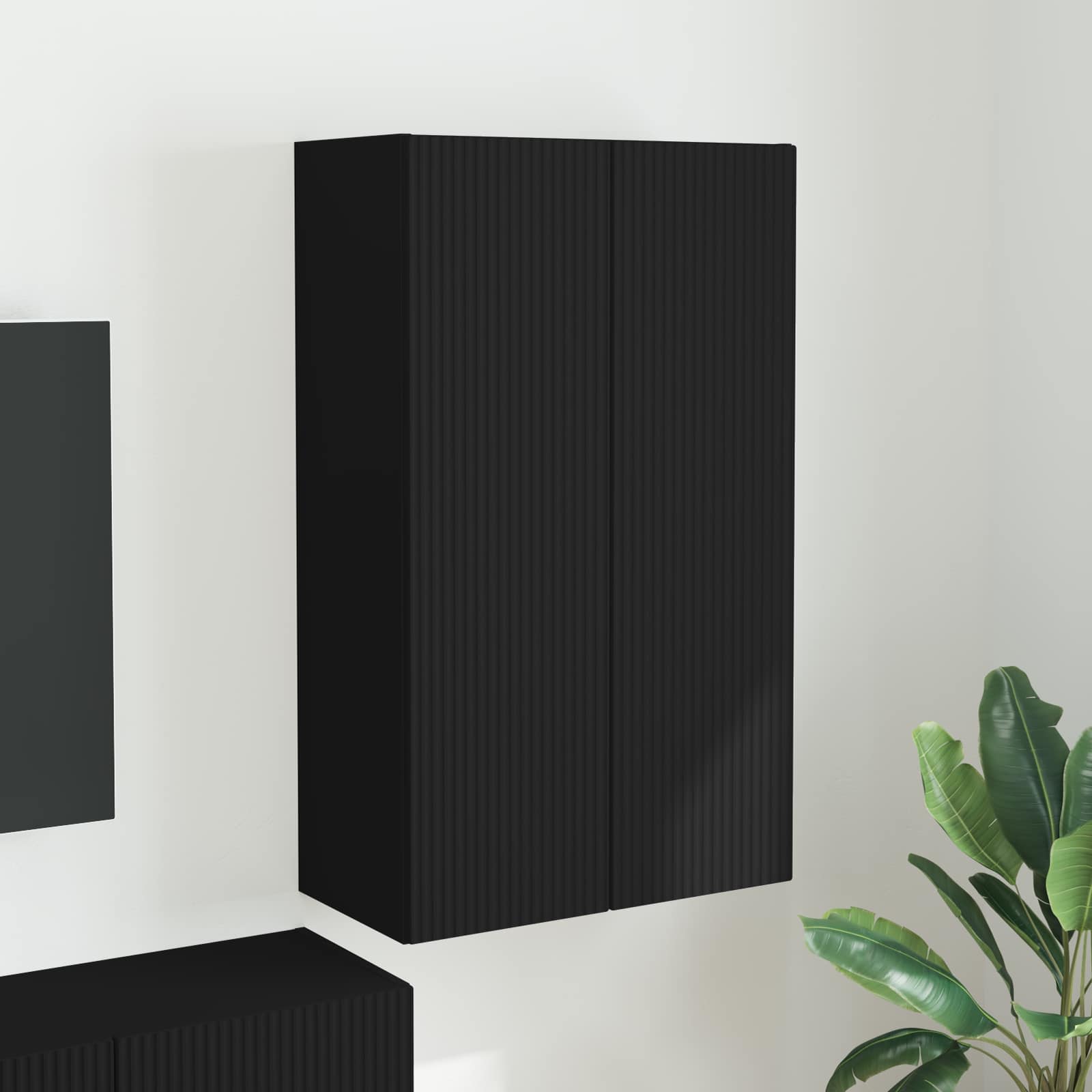 TV Seina Kapp 59,5 x 31 x 100 cm Must Tehispuit