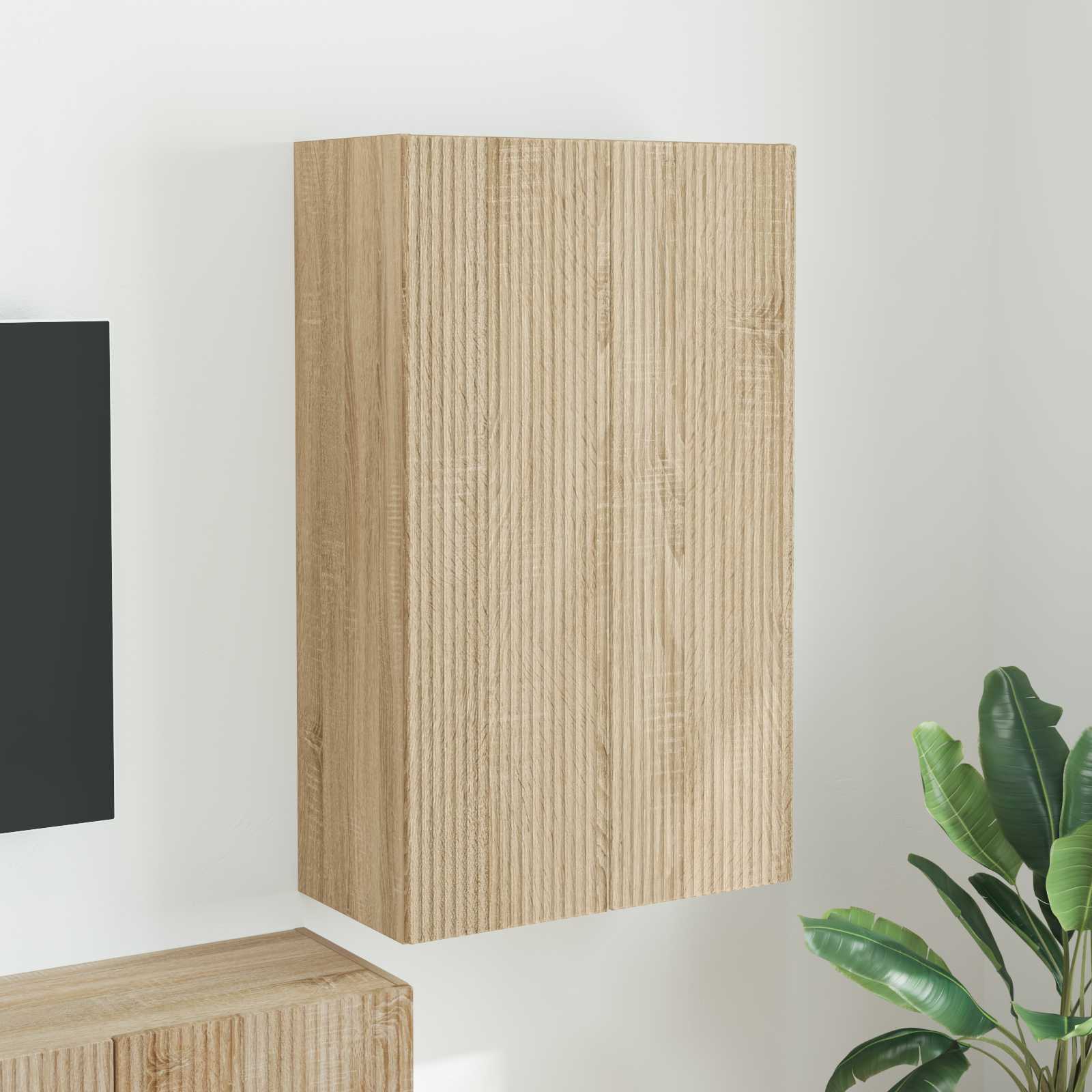 TV Seina Kapp 59,5 x 31 x 100 cm Sonoma tamm Tehispuit