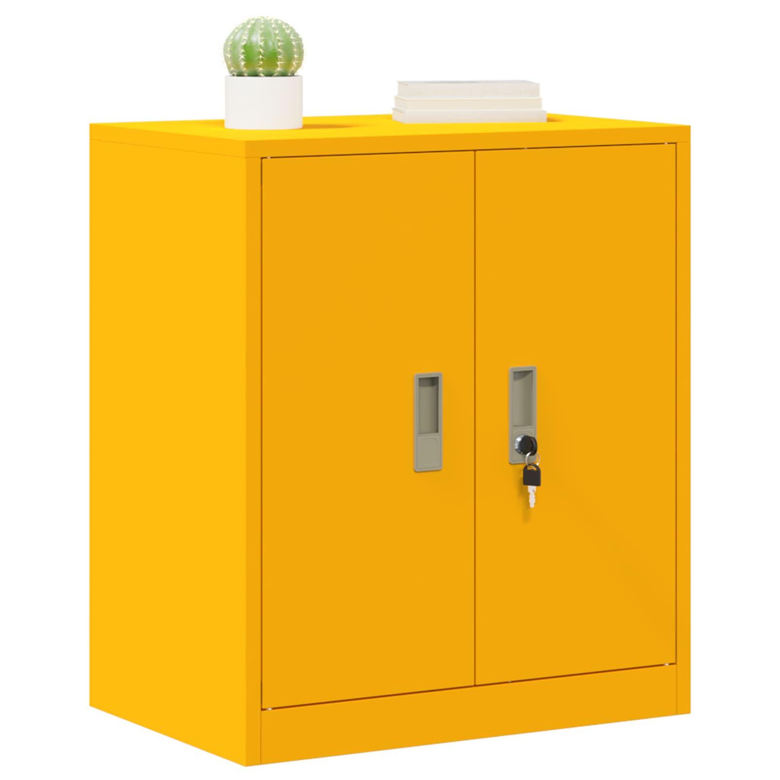 Hoiukapp Kollane sinep 60 x 40 x 70 cm Teras