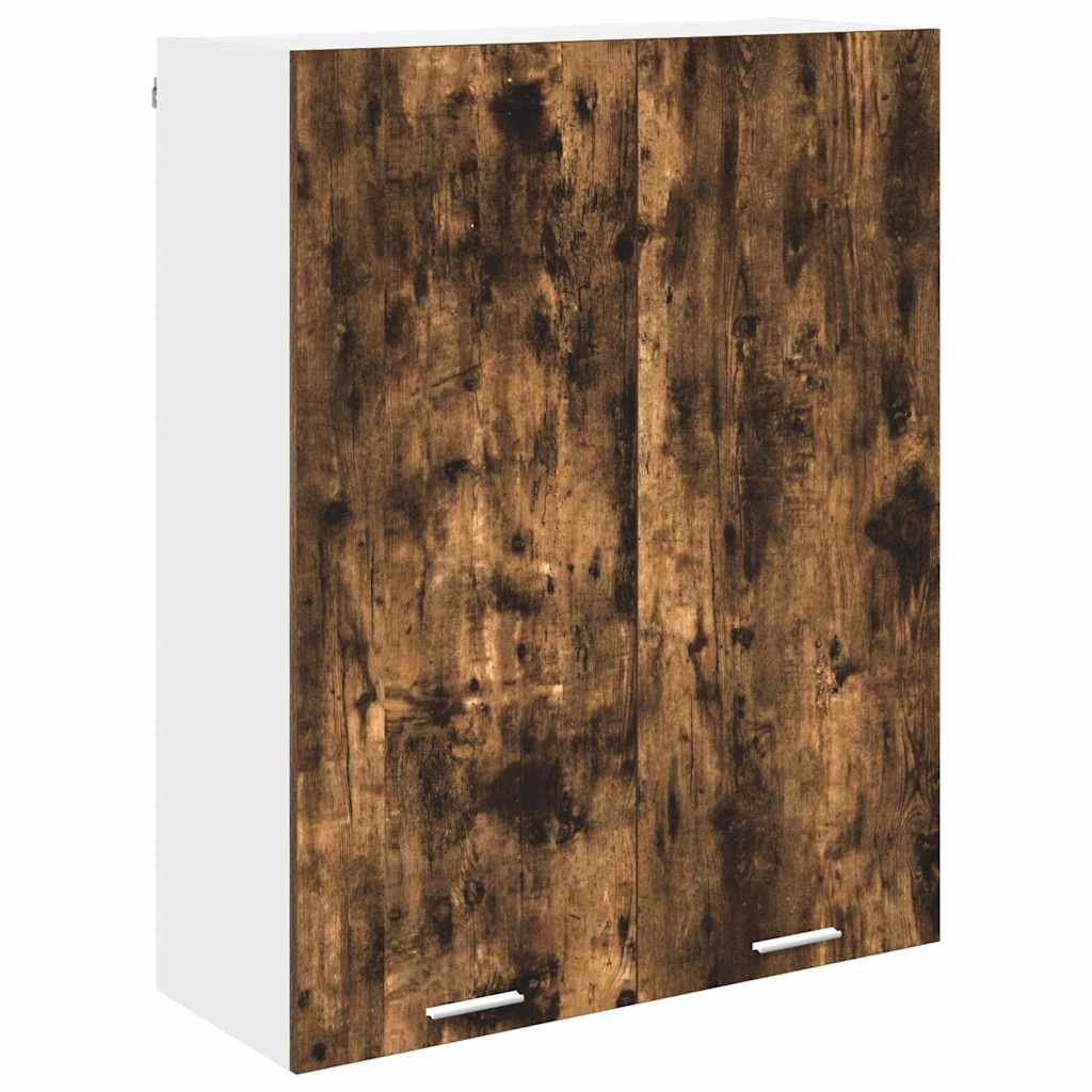 Seinakapp Suitsetatud tamm 80 x 31 x 100 cm Tehispuit