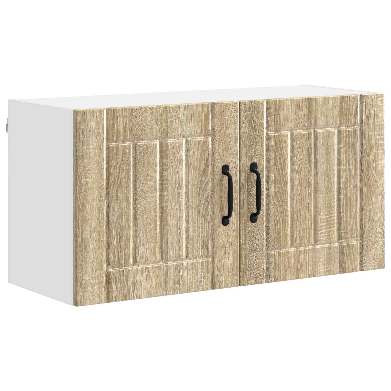 Seinekapp LUCCA Sonoma tamm 80 x 31 x 40 cm Tehispuit