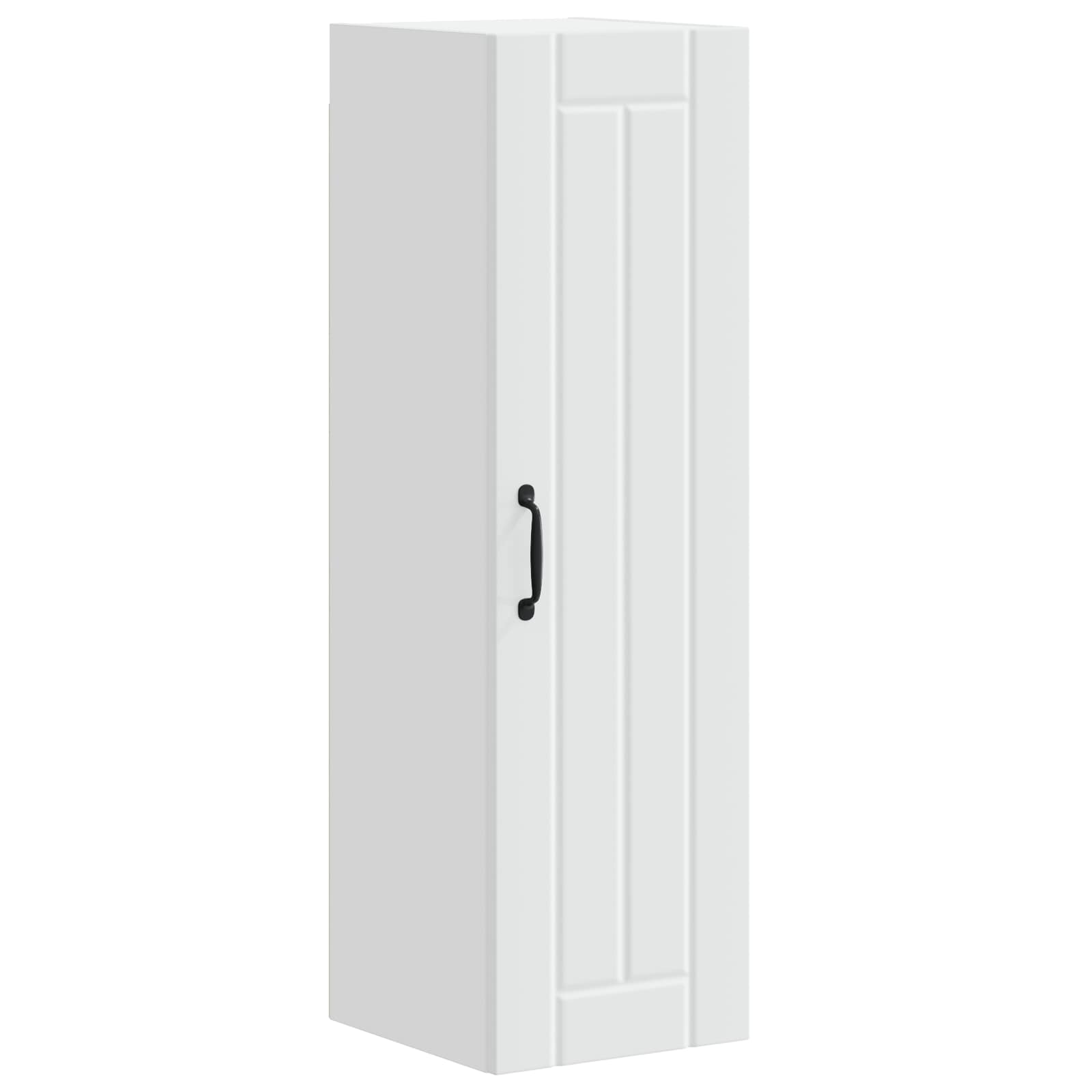 Seinekapp LUCCA Valge 30 x 31 x 100 cm Tehispuit