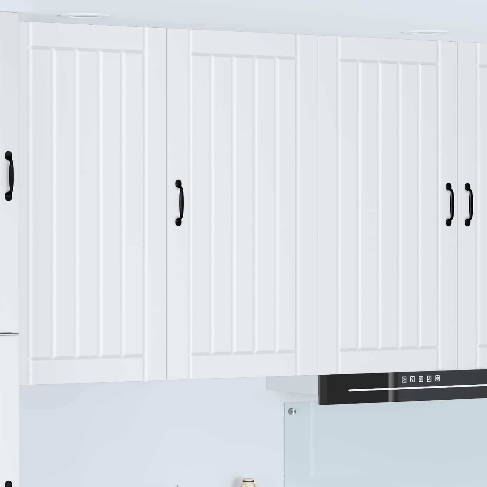 Seinekapp LUCCA Valge 50 x 31 x 100 cm Tehispuit