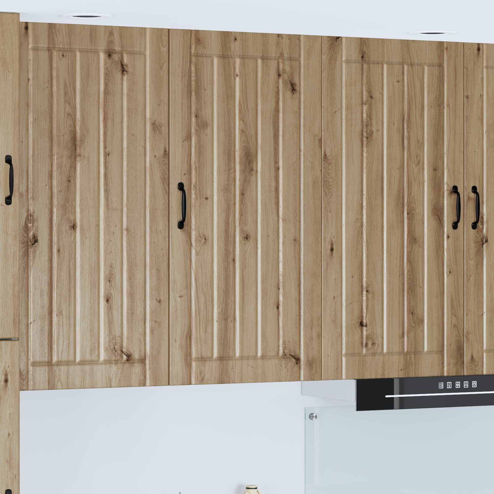 Seinekapp LUCCA Artisan tamm 50 x 31 x 100 cm Tehispuit