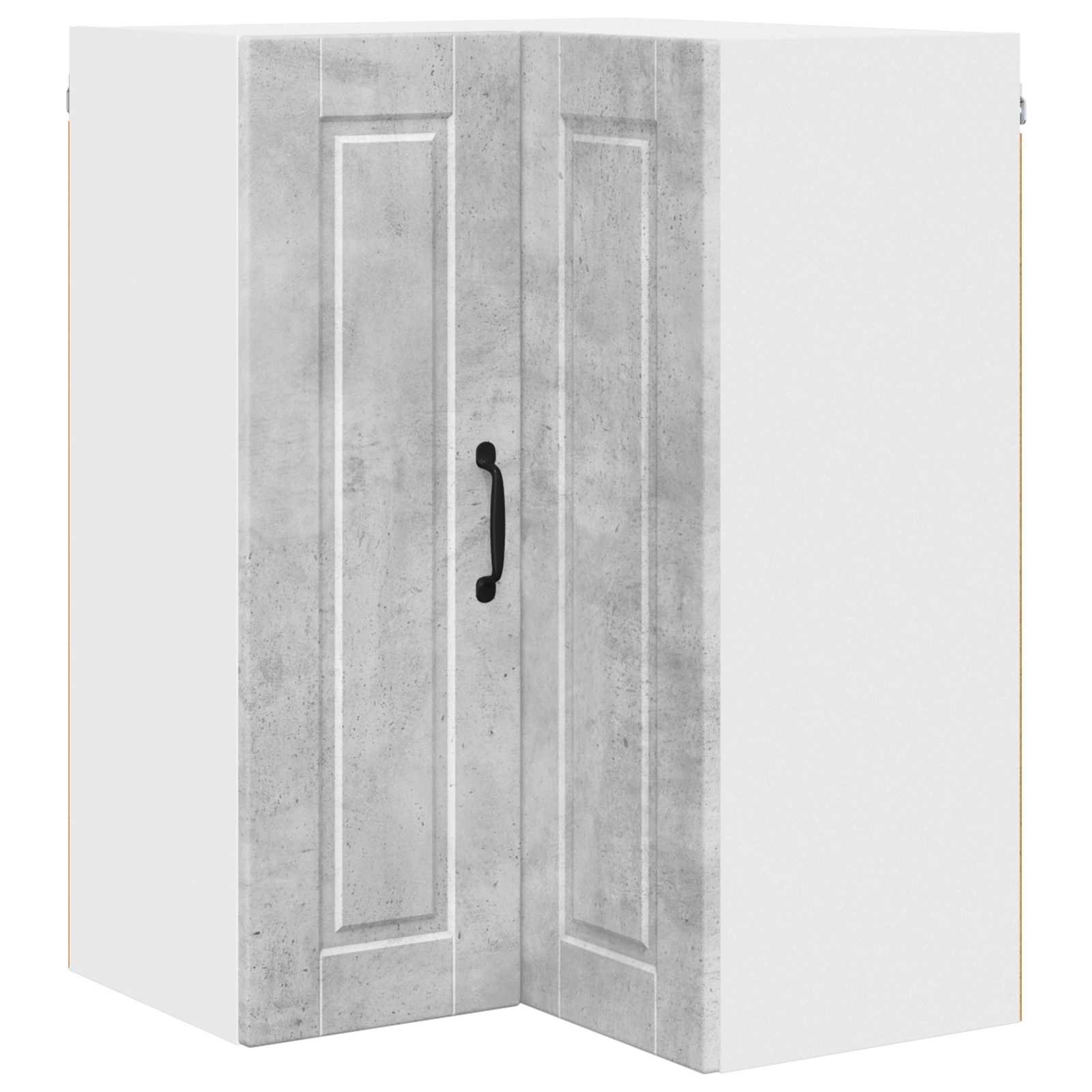 Seinaja nurkade kapp PORTO Betoonhall 57 x 57 x 80 cm Tehispuit