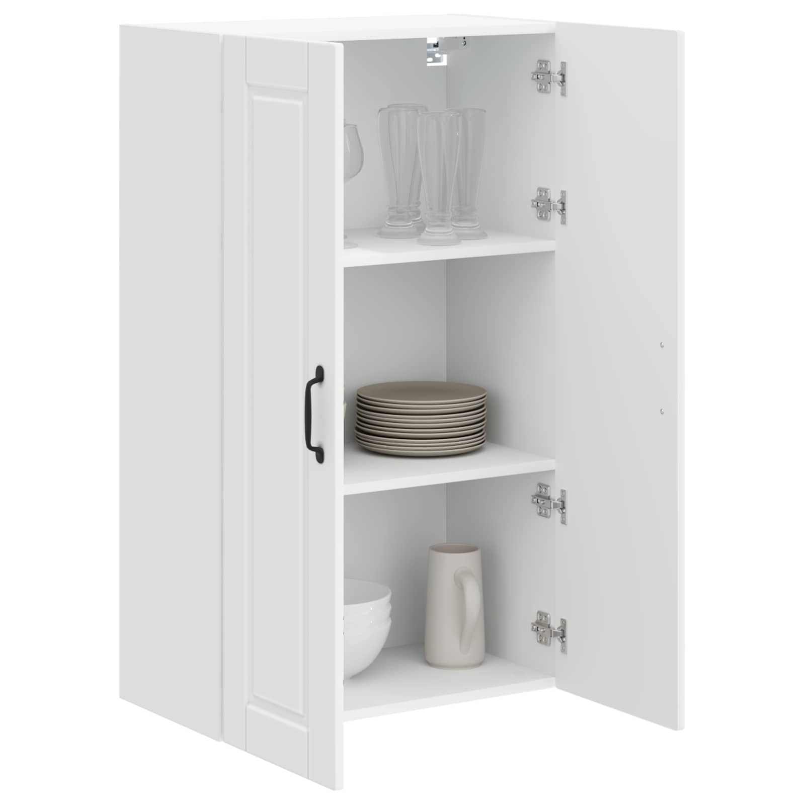Seinekapp PORTO Valge 60 x 31 x 100 cm Tehispuit