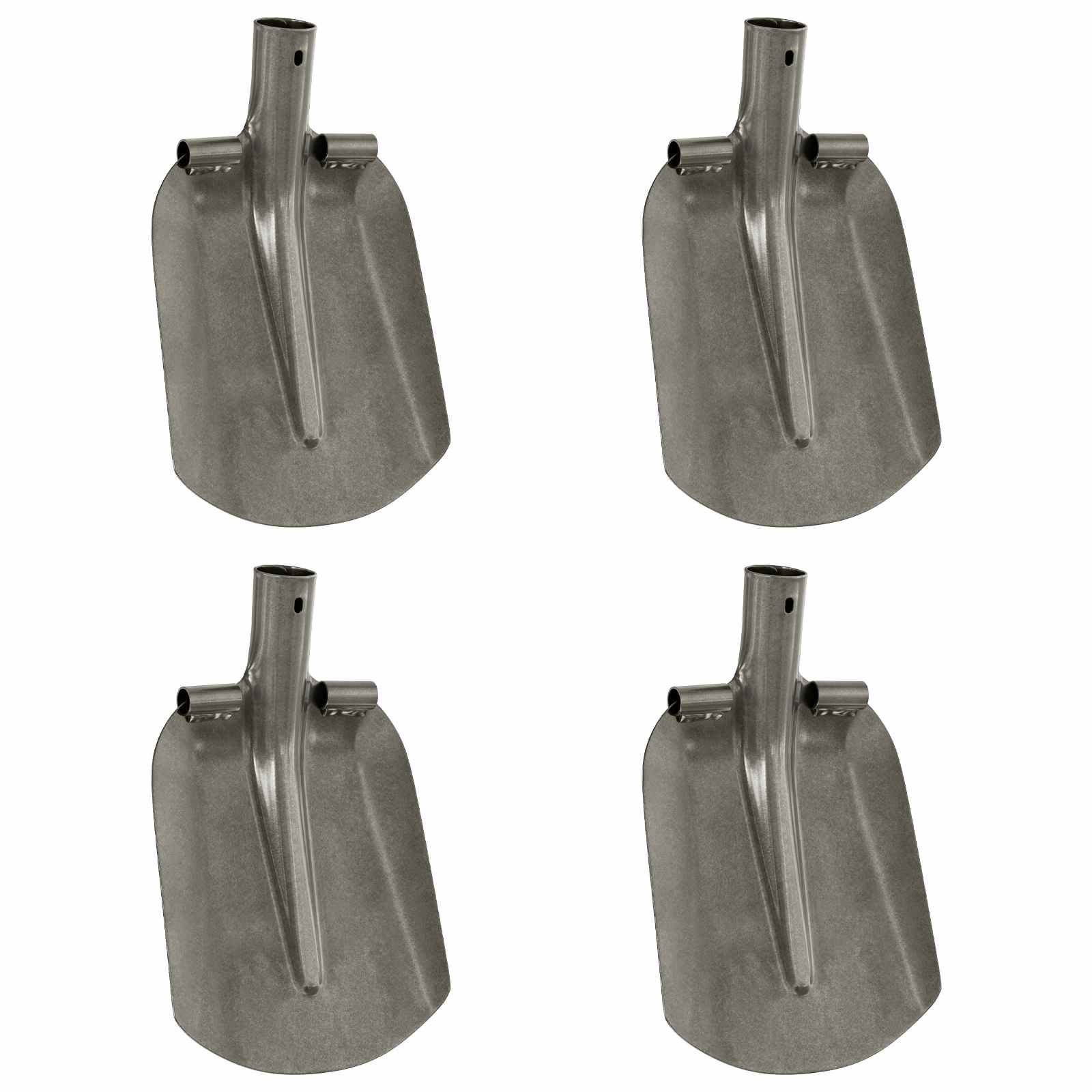 Labida pea 4 tk Hõbedane 33 x 21 cm Pulbervärvitud teras