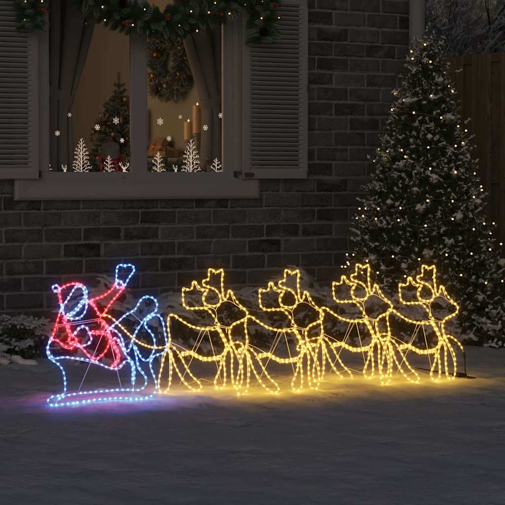 Jõuluehted 1224 LED-i Mitmevärviline 69 x 79 cm PVC