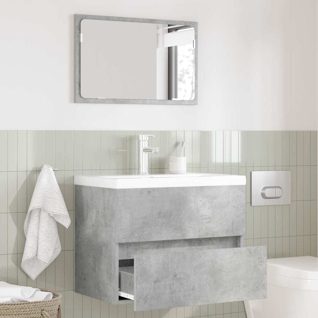 Vannitoa mööbleset Betoonhall 60 x 38,3 x 45 cm Tehispuit
