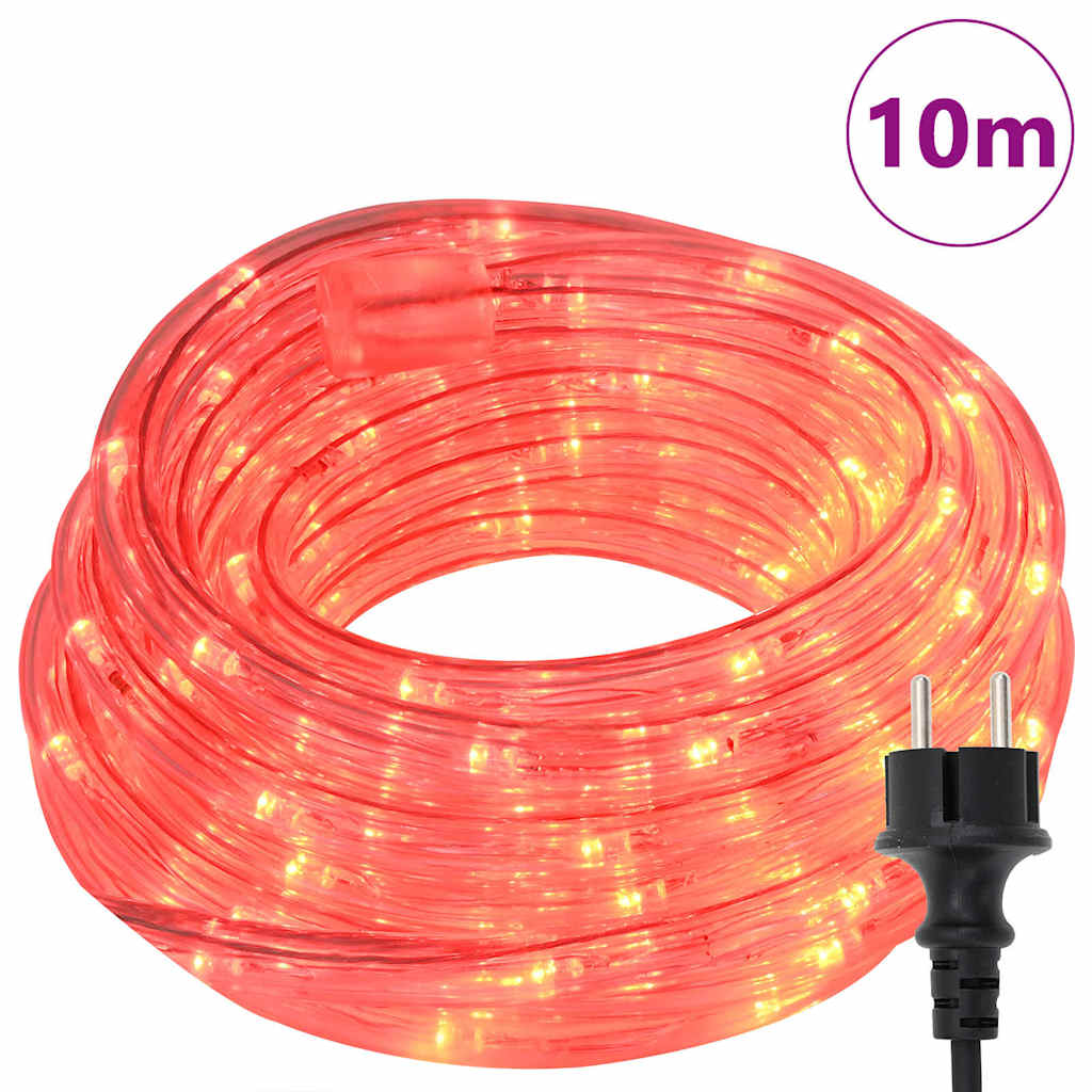 Köögi valgus koos 240 LED-iga Punane 10 m PVC