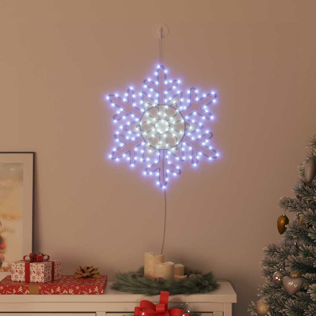 Jõulutäht 156 LED-i Sinine 55.5 x 55.5 x 0.75cm PVC