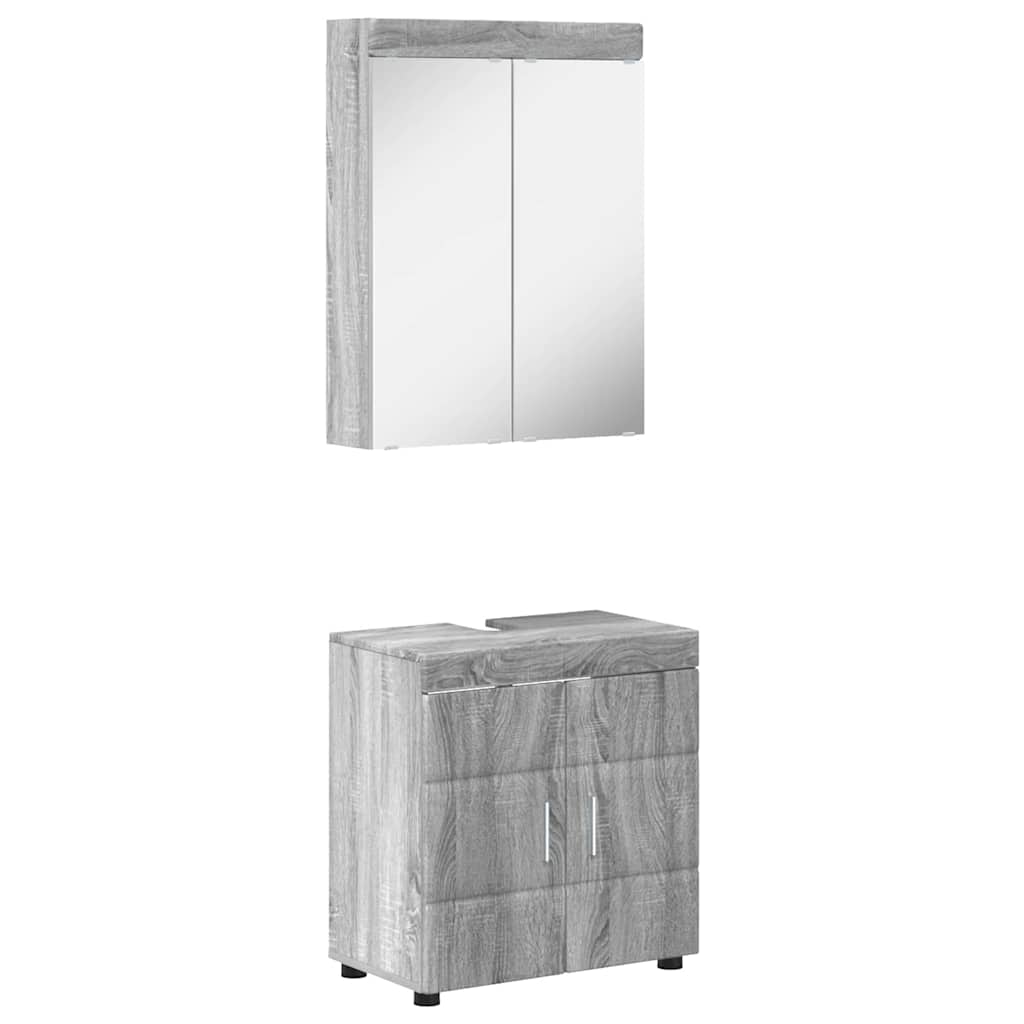 Vannitoa mööbleset TULUM 2 tk Hall Sonoma 60 x 34 x 63 cm