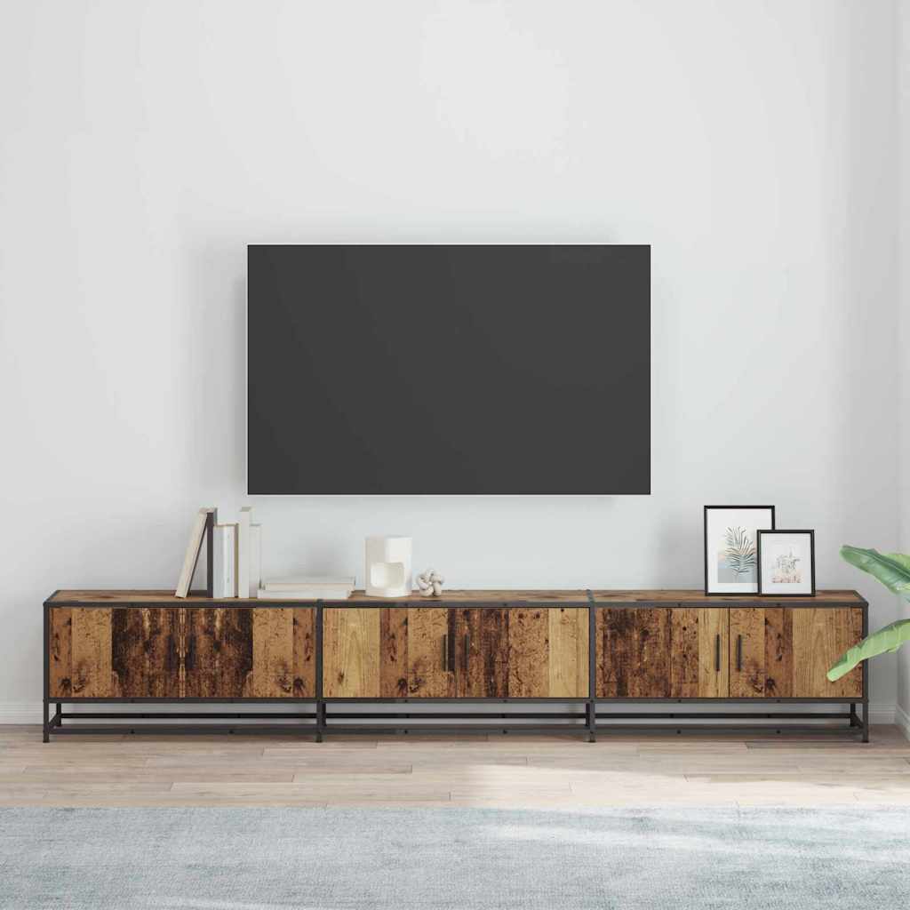 TV Üksused 240 x 35 x 41 cm Vana puit Tehispuit