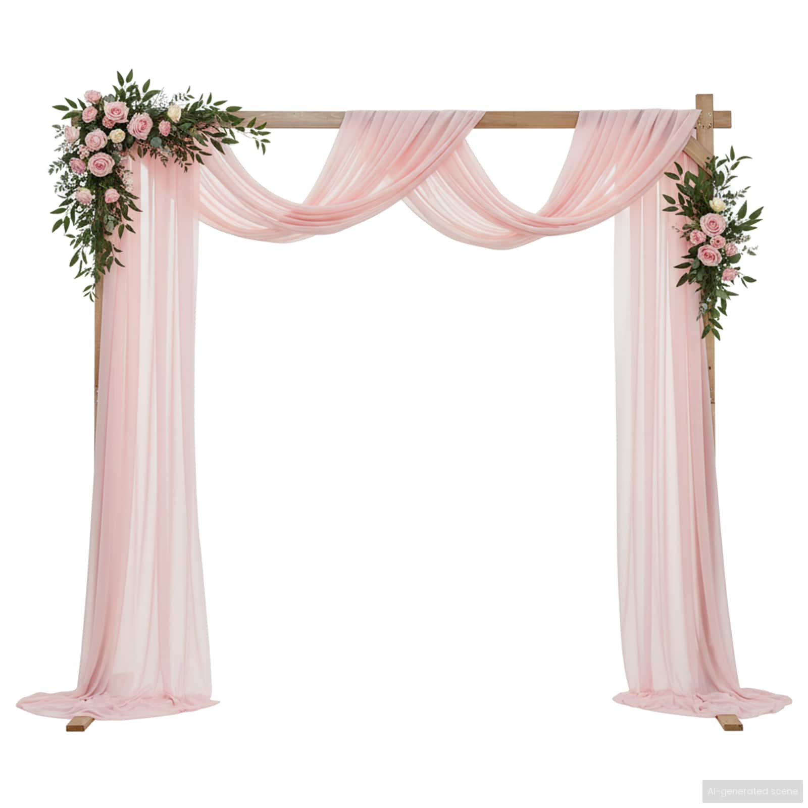 Pulma kaar Helepruun 225 x 95 x 226 cm Toekas männipuit