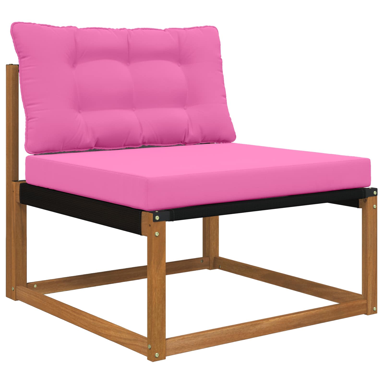 Välimööblitugi patja Polüester Roosa 80 x 68,5 cm