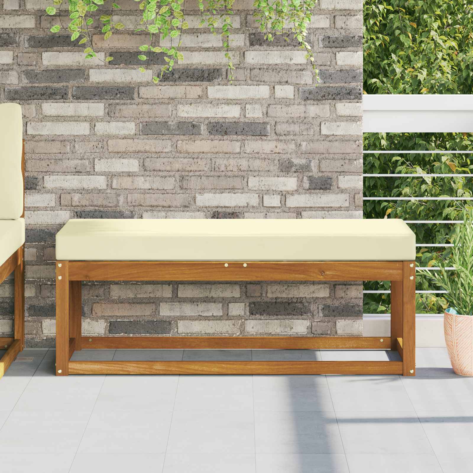 Aia istepadjake 100% Polüester Kreemjas 115 x 40 x 8 cm