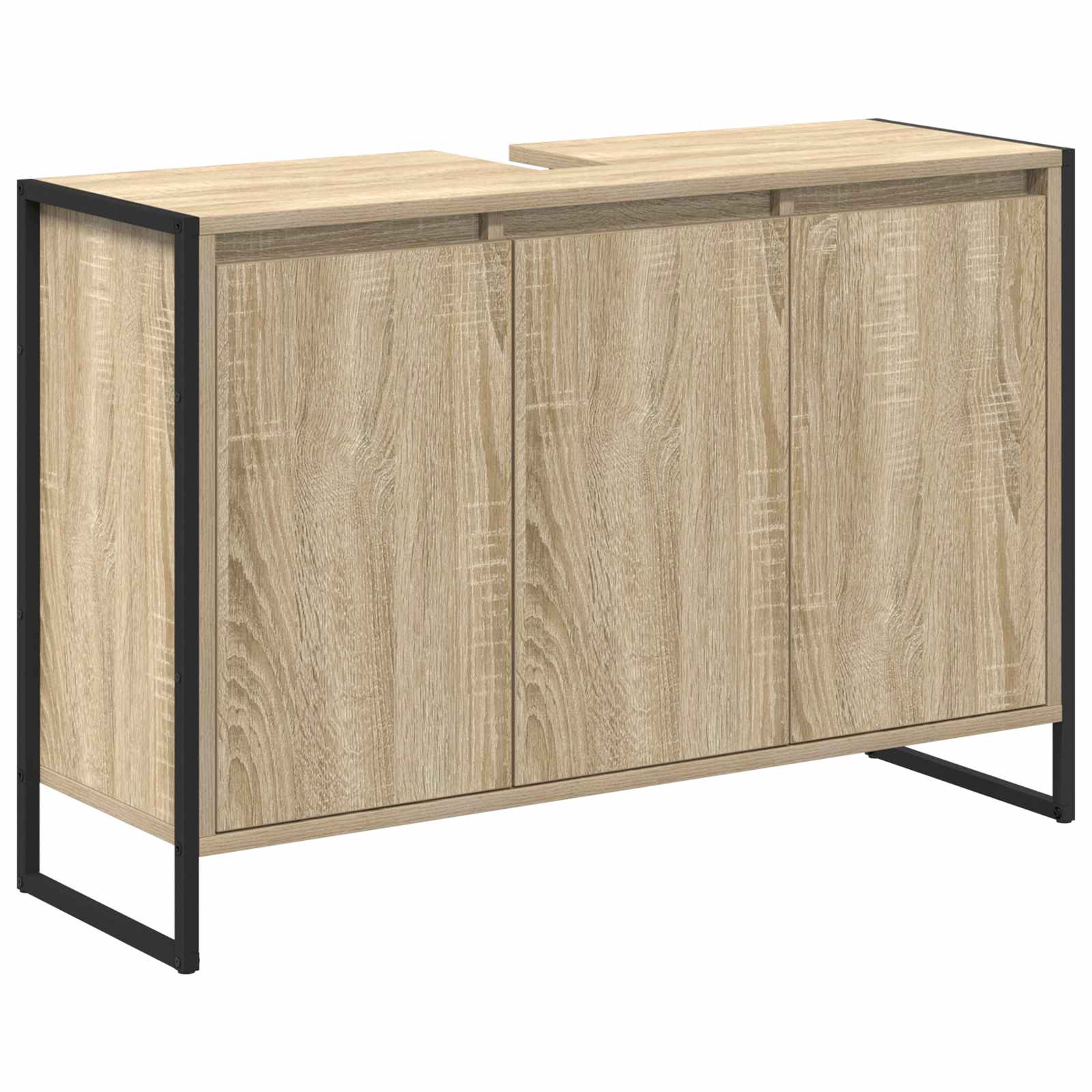 Vannitoa kapp Sonoma 90 x 30 x 60 cm Tehispuit