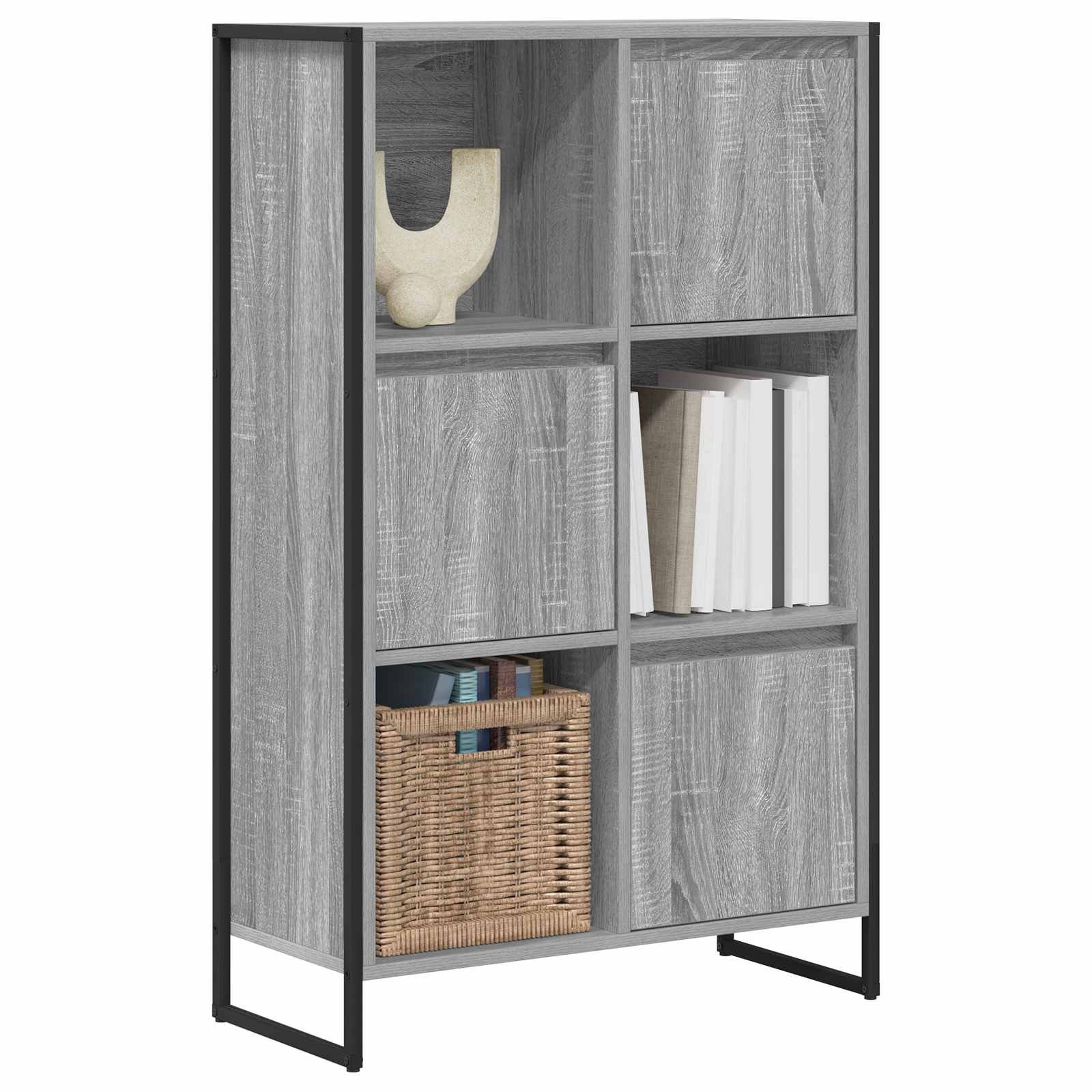Raamaturiiul Hall Sonoma 68 x 30 x 108 cm Tehispuit