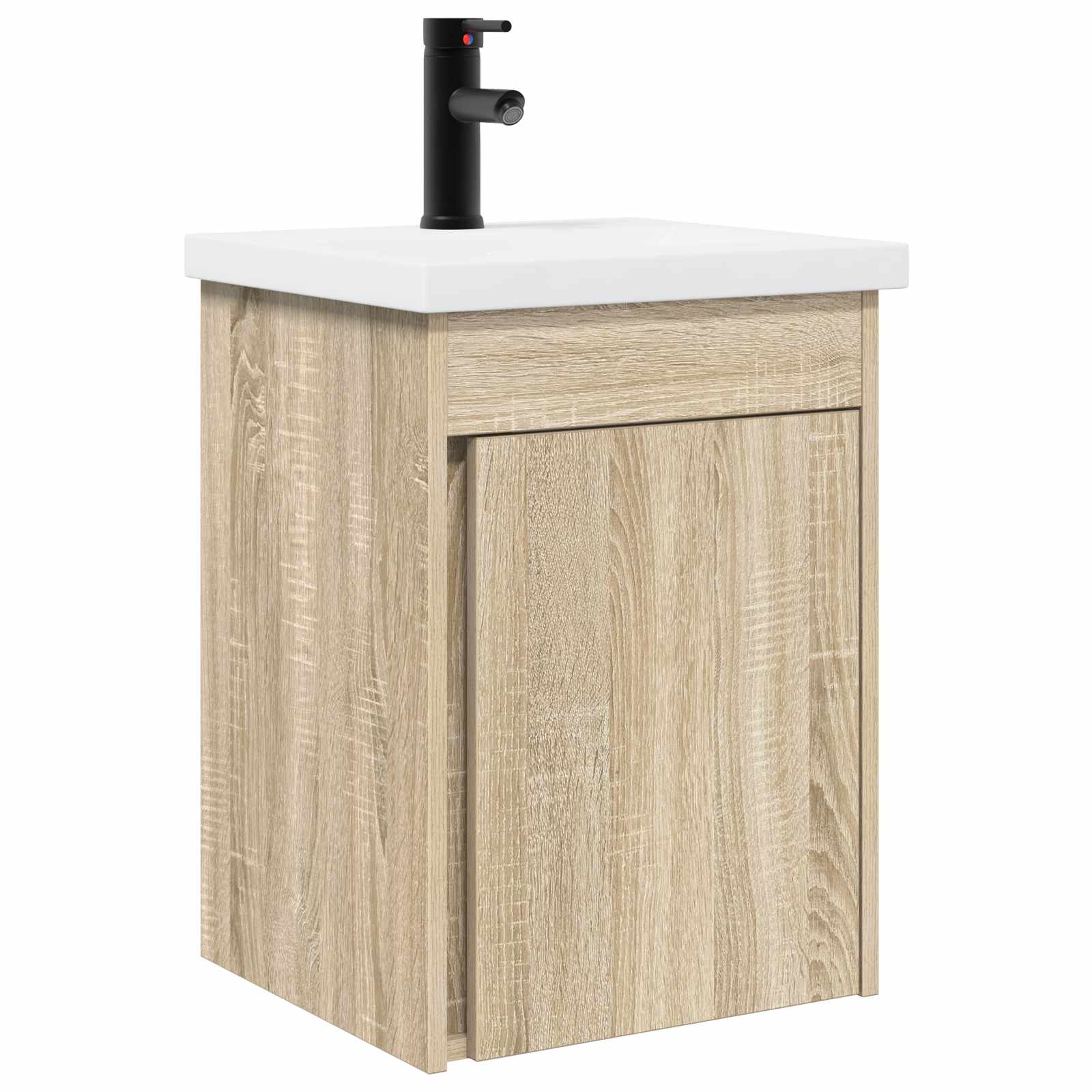 Vannitoa vanityüksus segistiga Sonoma tamm 42 x 40 x 74,5 cm