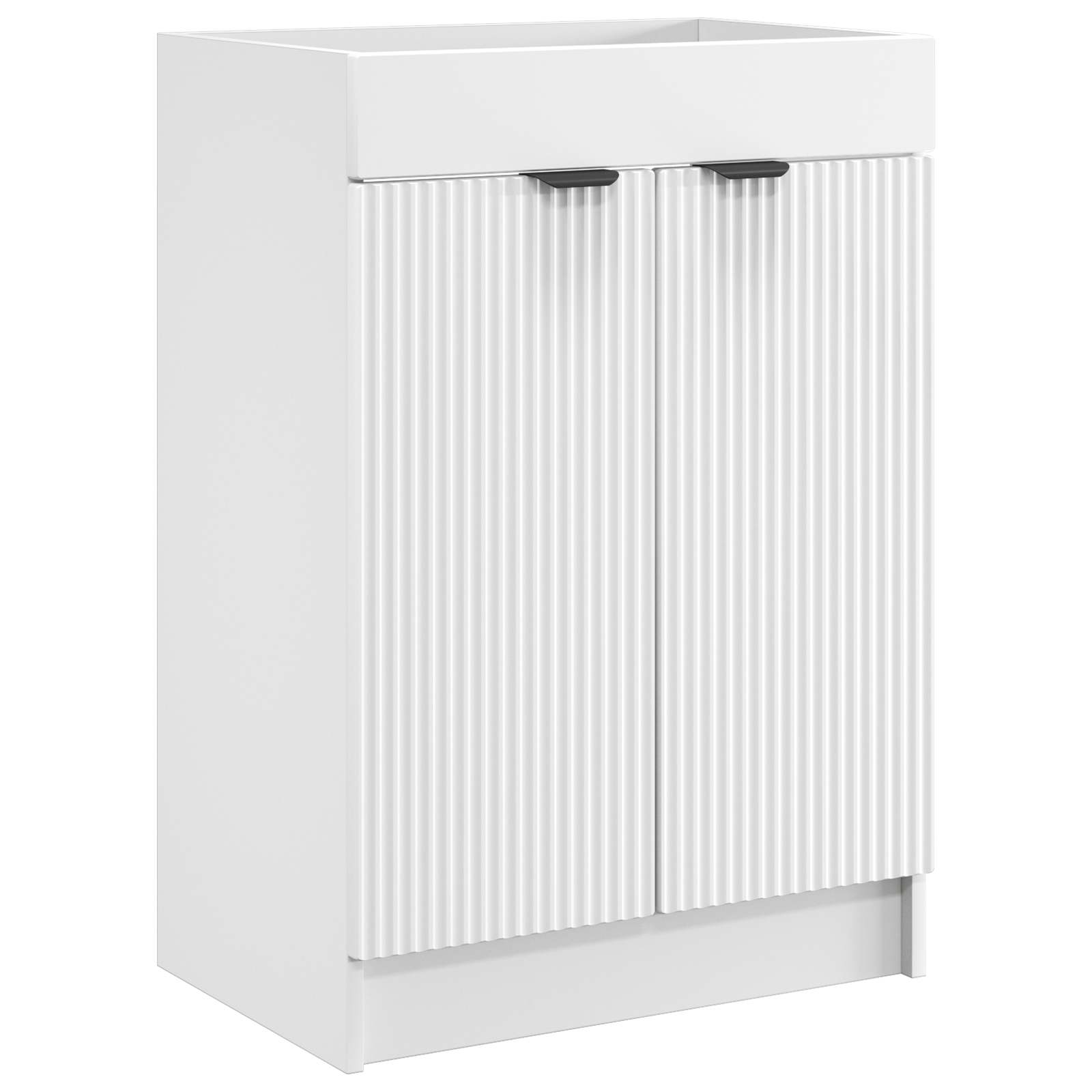 Vannitoa all oleva kraani kapp Valge 56 x 37,5 x 81 cm