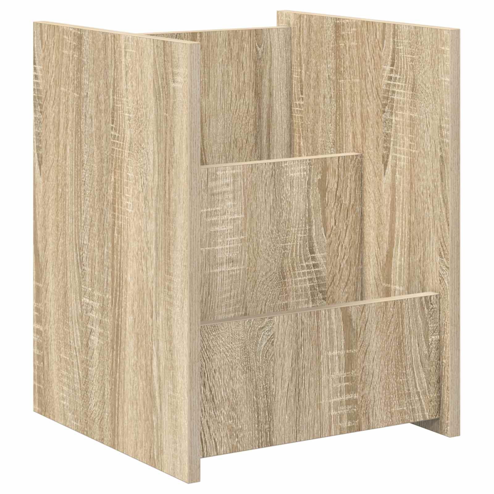 Ajakirja riiul riiuliga Sonoma tamm 35 x 35 x 45 cm Tehispuit