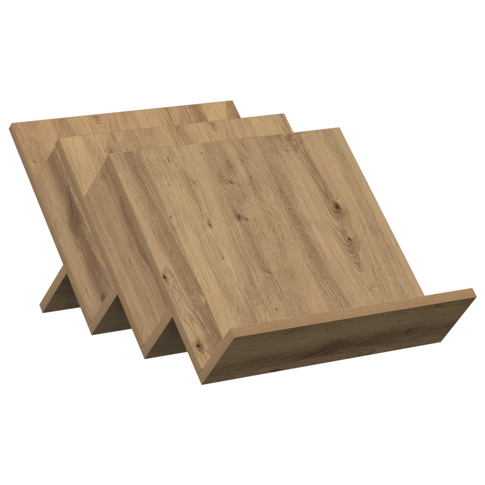 Ajakirja riiul riiuliga Käsitööpuu 53 x 40 x 28,5 cm Tehispuit