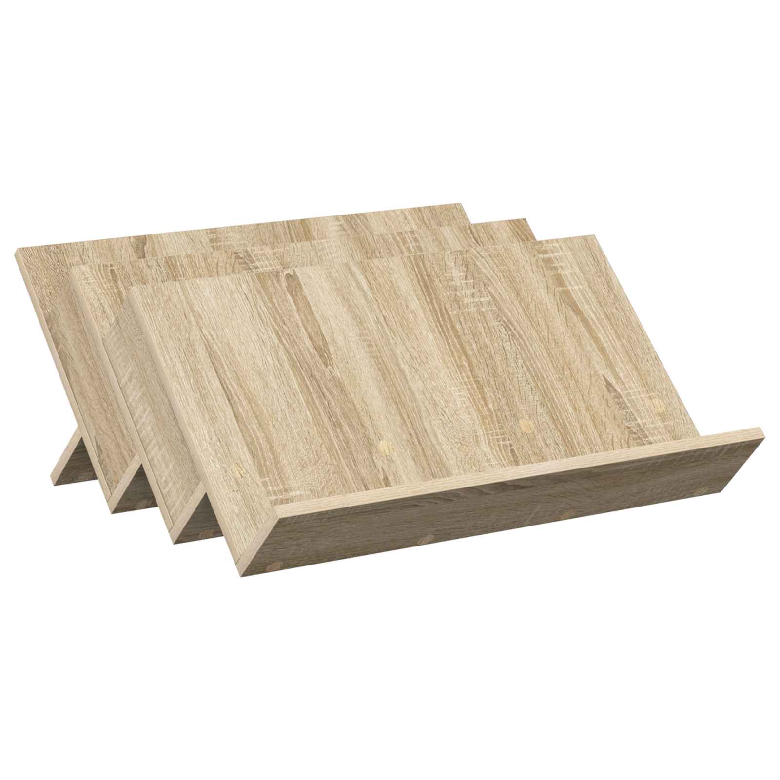 Ajakirja riiul riiuliga Sonoma tamm 65 x 53 x 28,5 cm Tehispuit