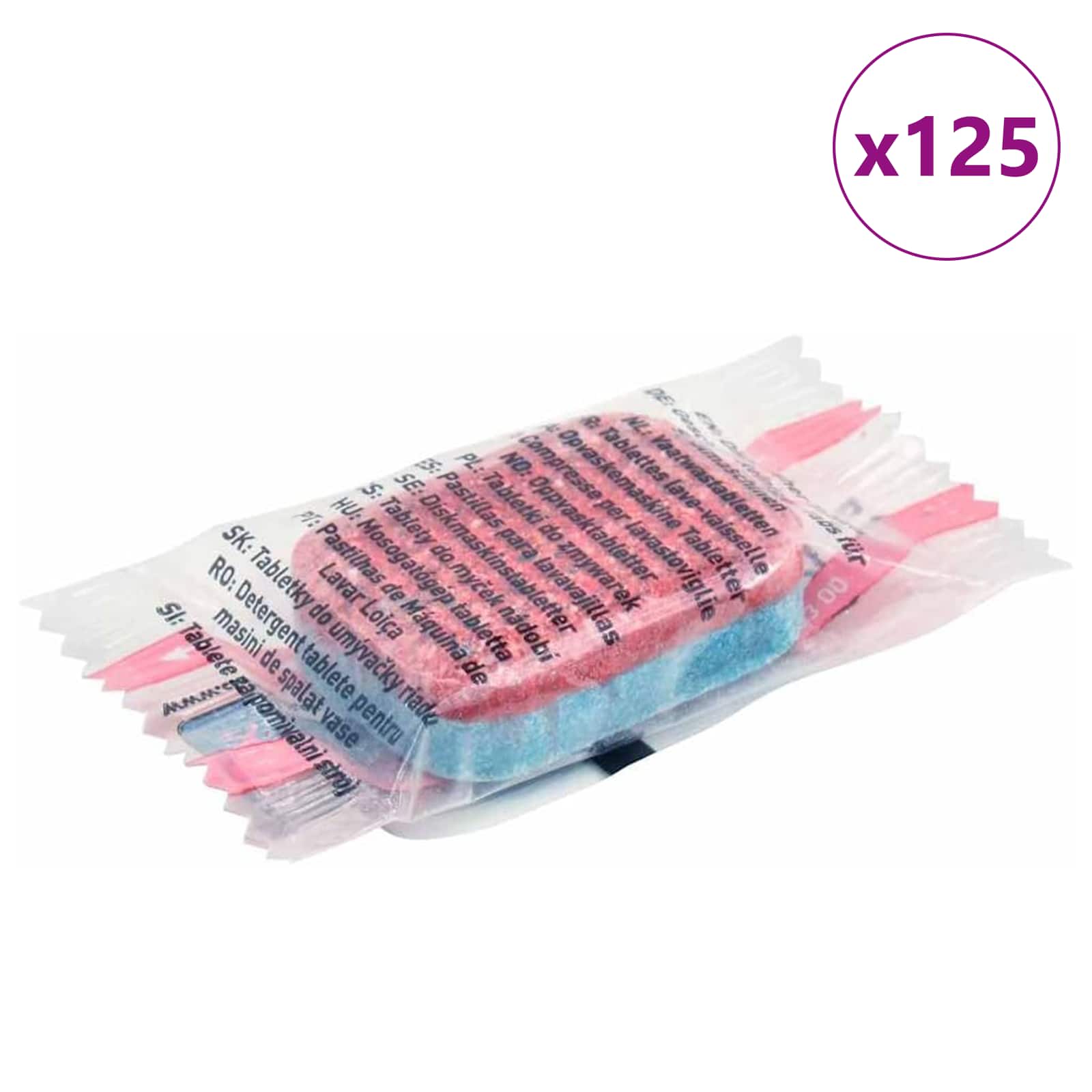 Nõudepesutabletid 125 pcs