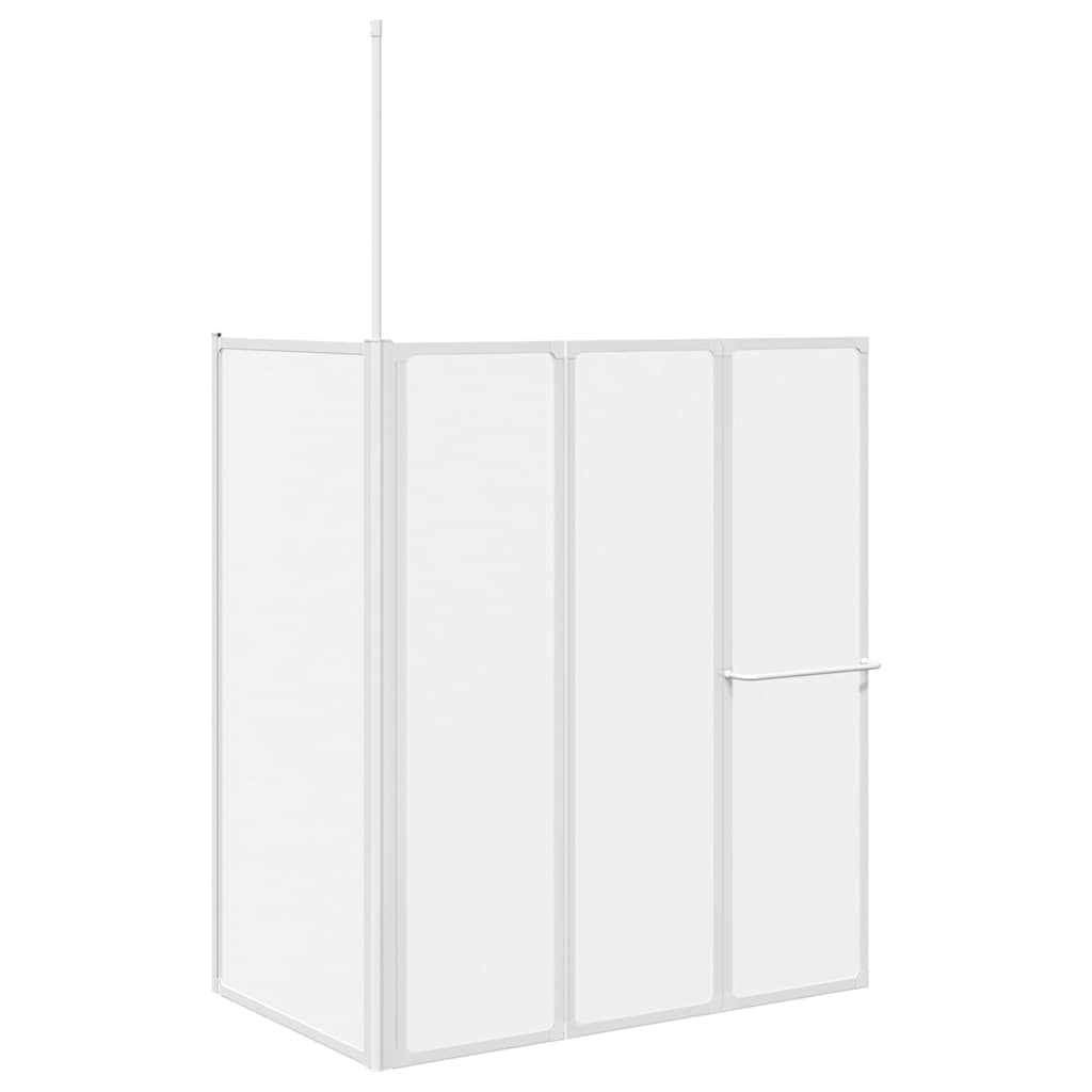 Vannituba ekraan Matt 120 x 70 x 137 cm Alumiinium