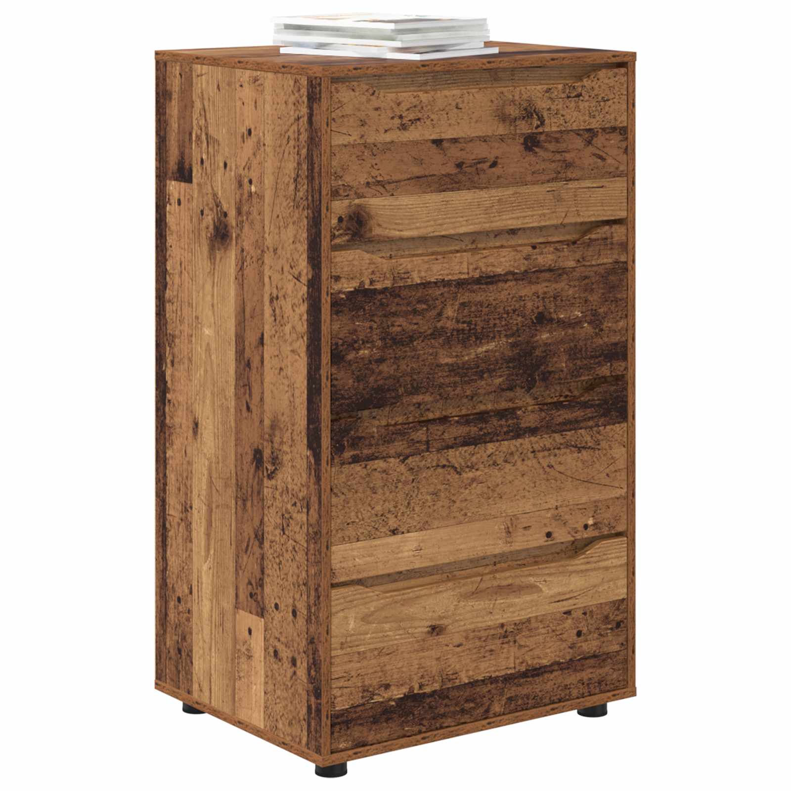 Ladustamiskapid 60 x 48 x 105 cm Tehispuit Vana puit