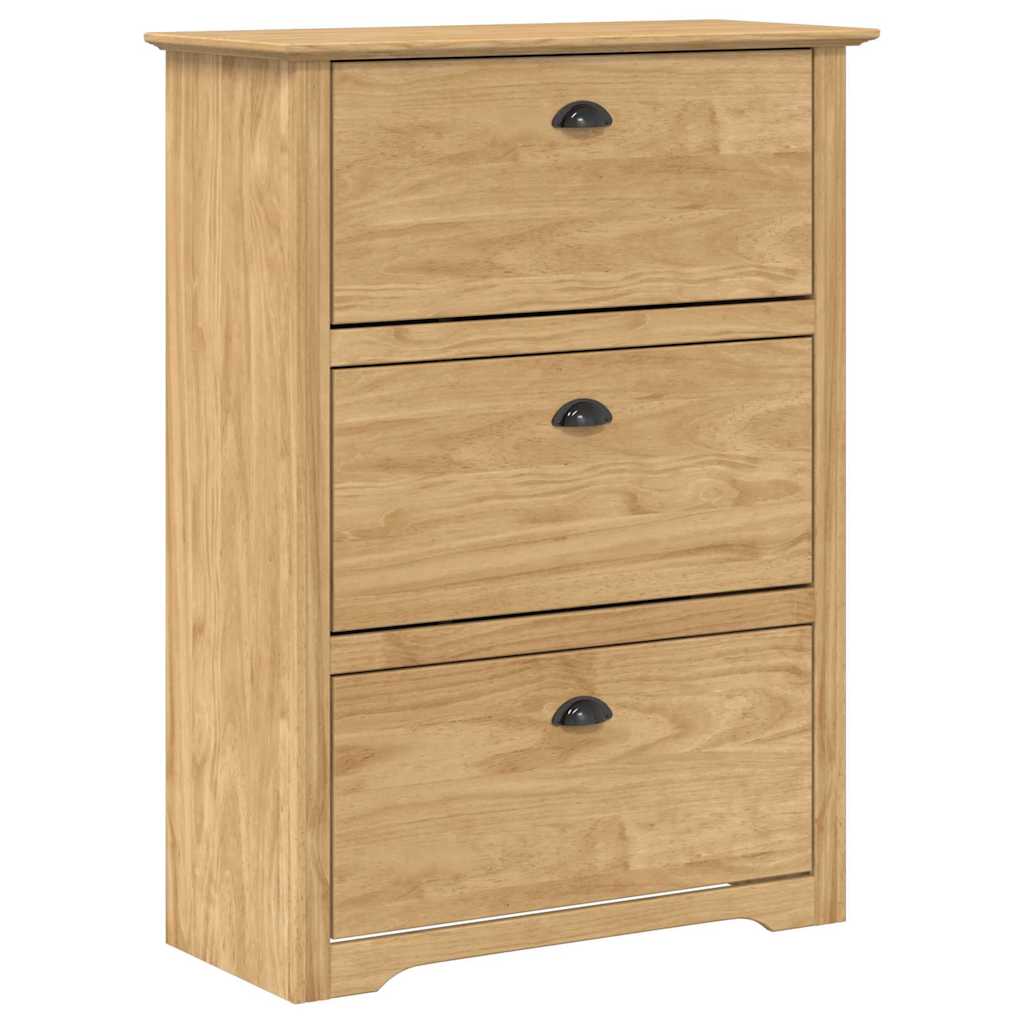 Kingariiul BODO 80 x 35 x 118 cm Tehispuit Meepruun